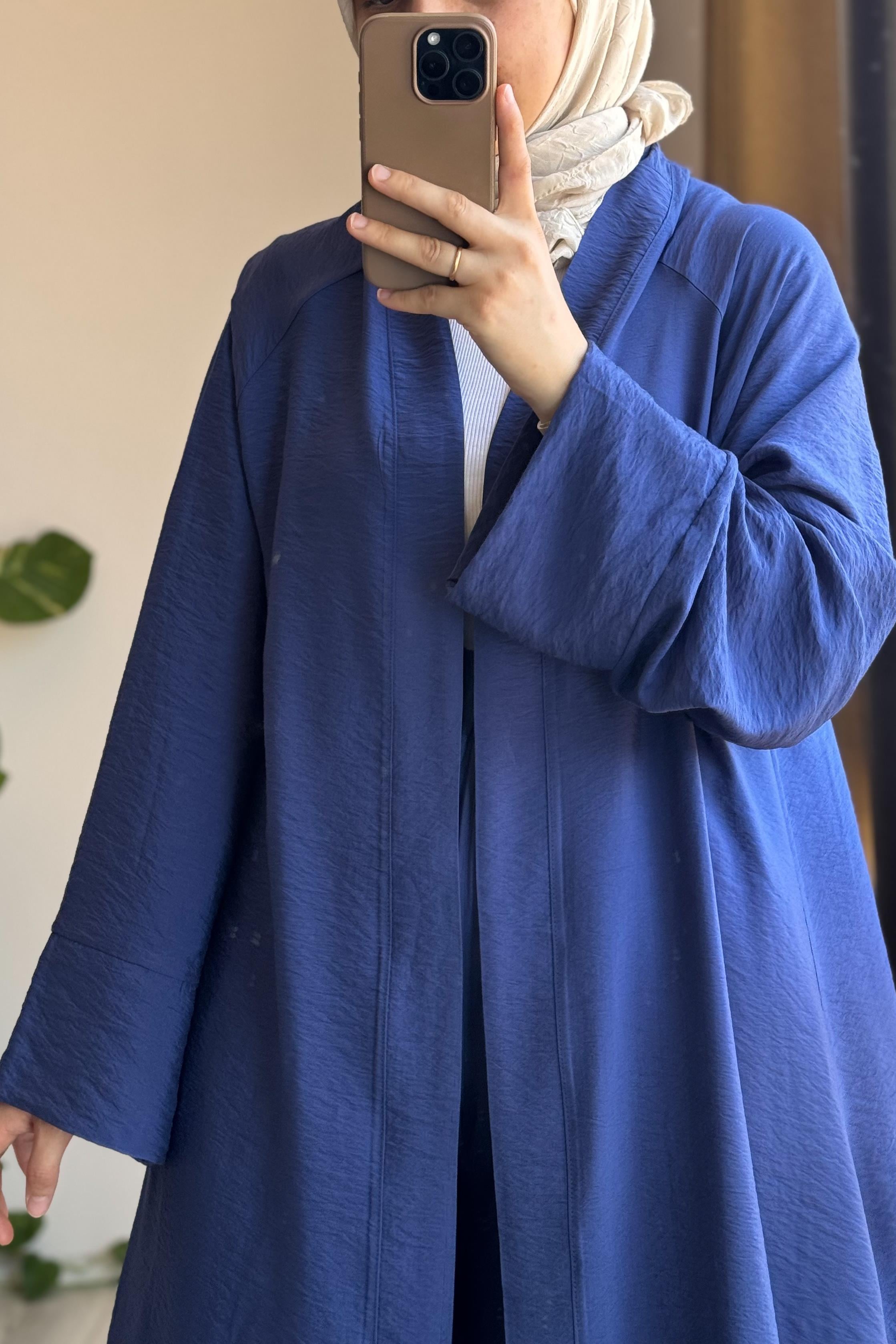ANDE TESETTÜR, Modal Kimono, Modal Kimono - Mavi