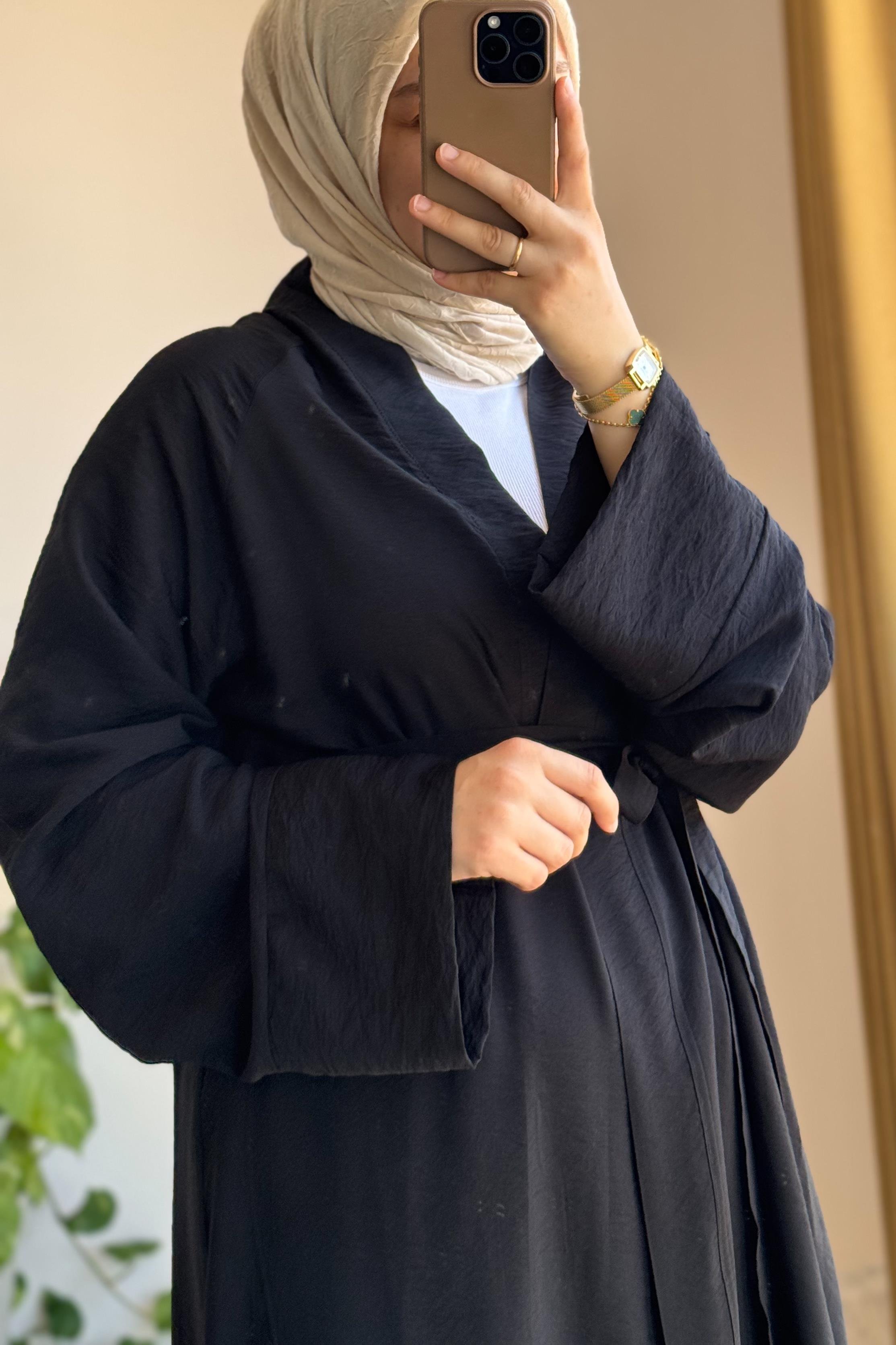 ANDE TESETTÜR, Modal Kimono, Modal Kimono - Siyah