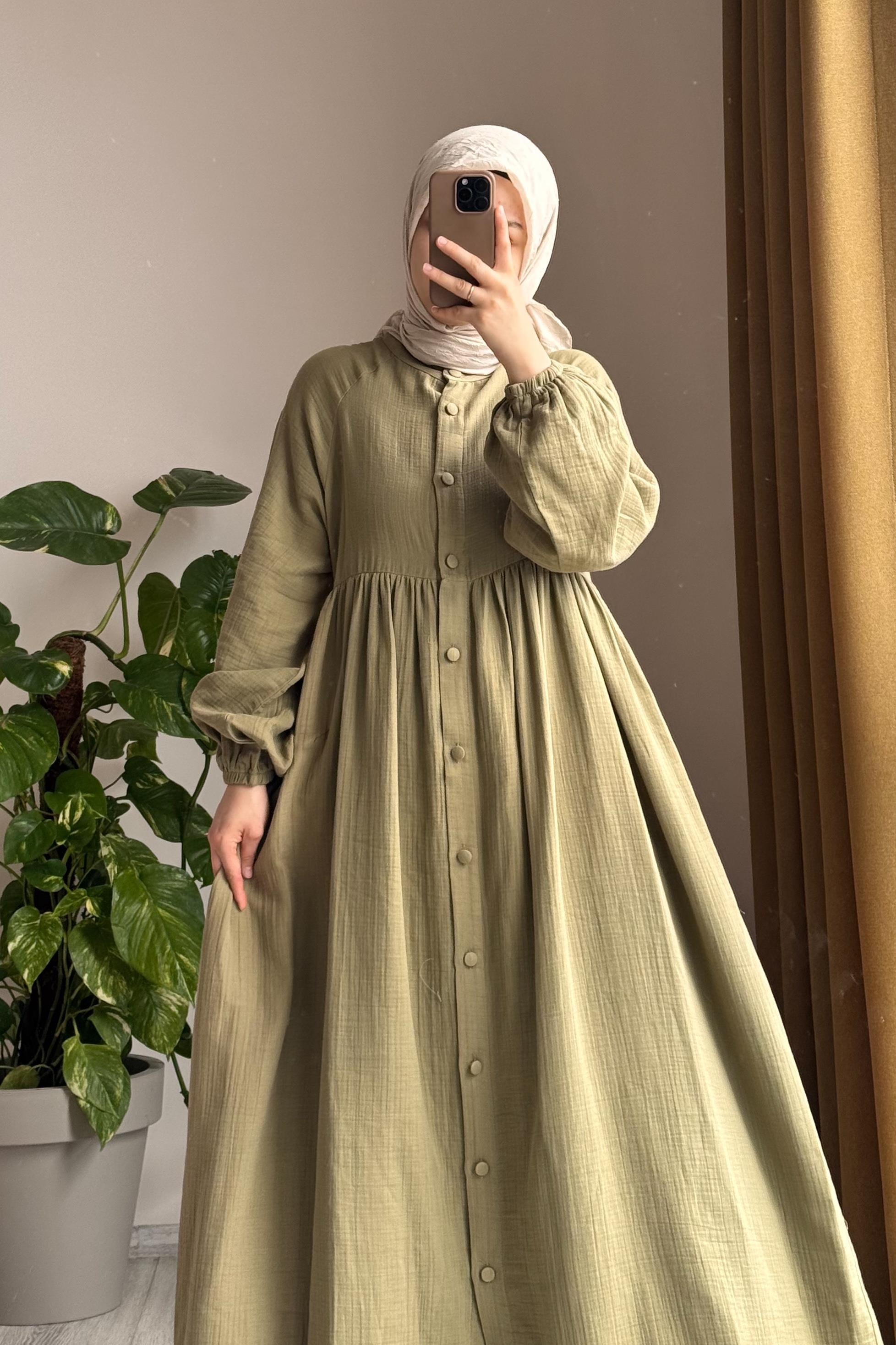 ANDE TESETTÜR, Müslin Ferace, Müslin Ferace- Haki