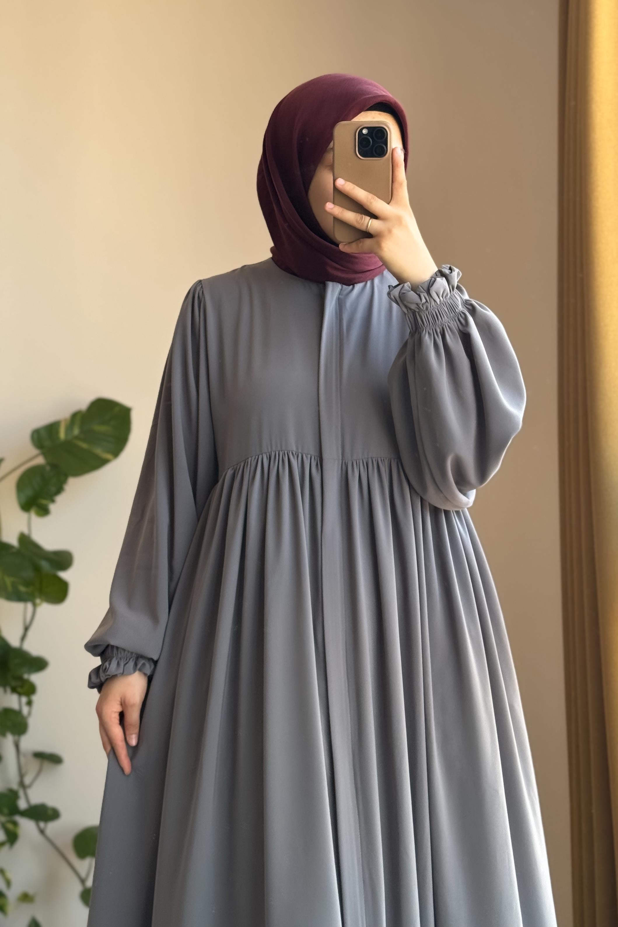 ANDE TESETTÜR, Robalı Ferace, Robalı Ferace - Gri