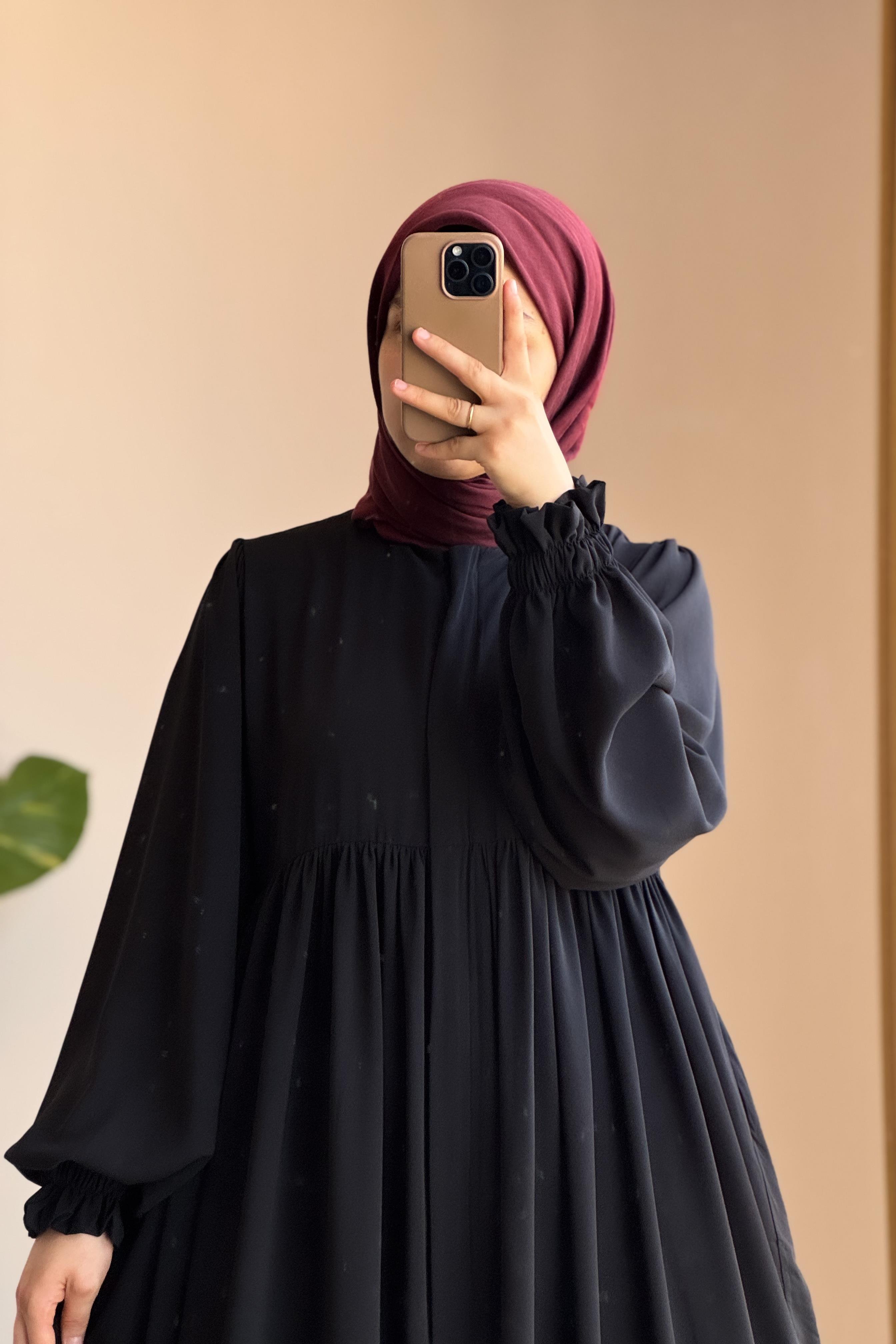 ANDE TESETTÜR, Robalı Ferace, Robalı Ferace - Siyah