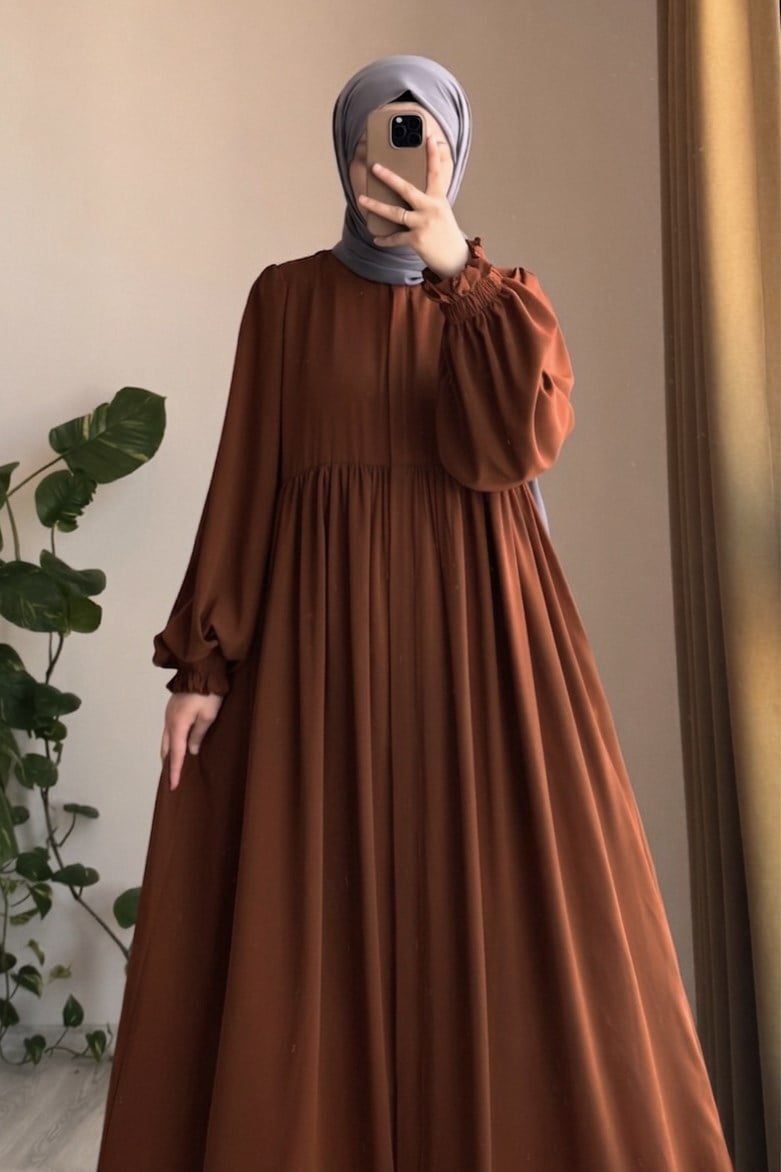 Ande Tesettür, Robalı Ferace, Robalı Ferace - Taba