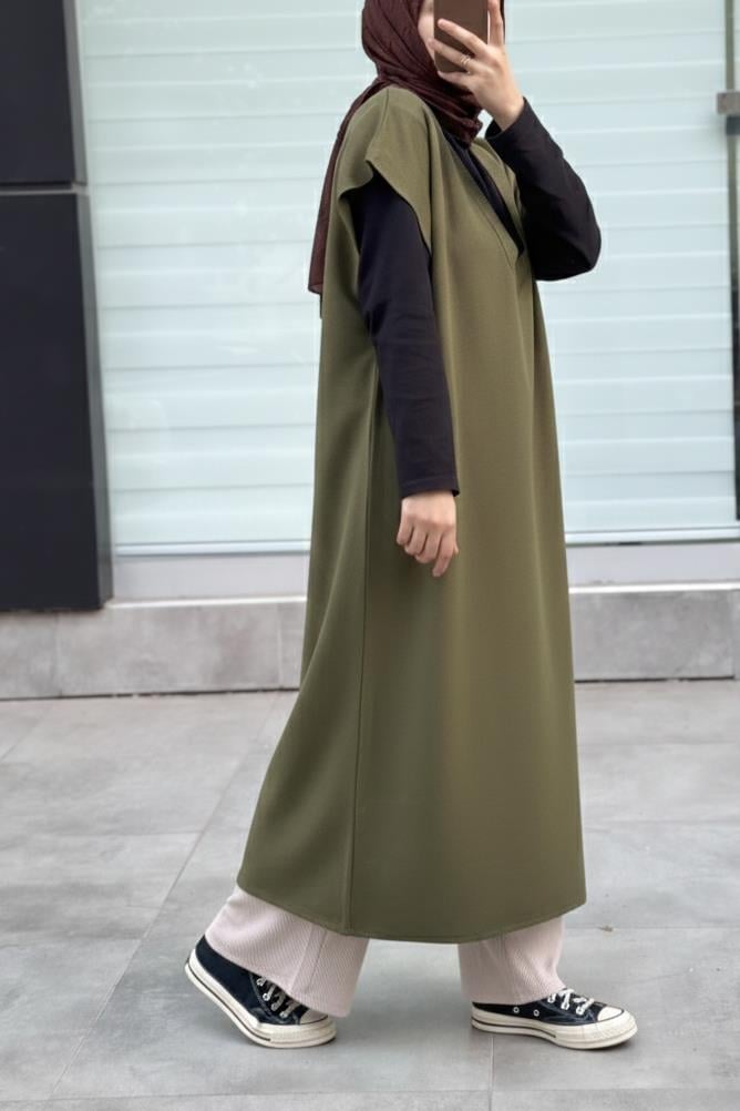 Ande Tesettür, Süveter Tunik, Süveter Tunik - Ihlamur