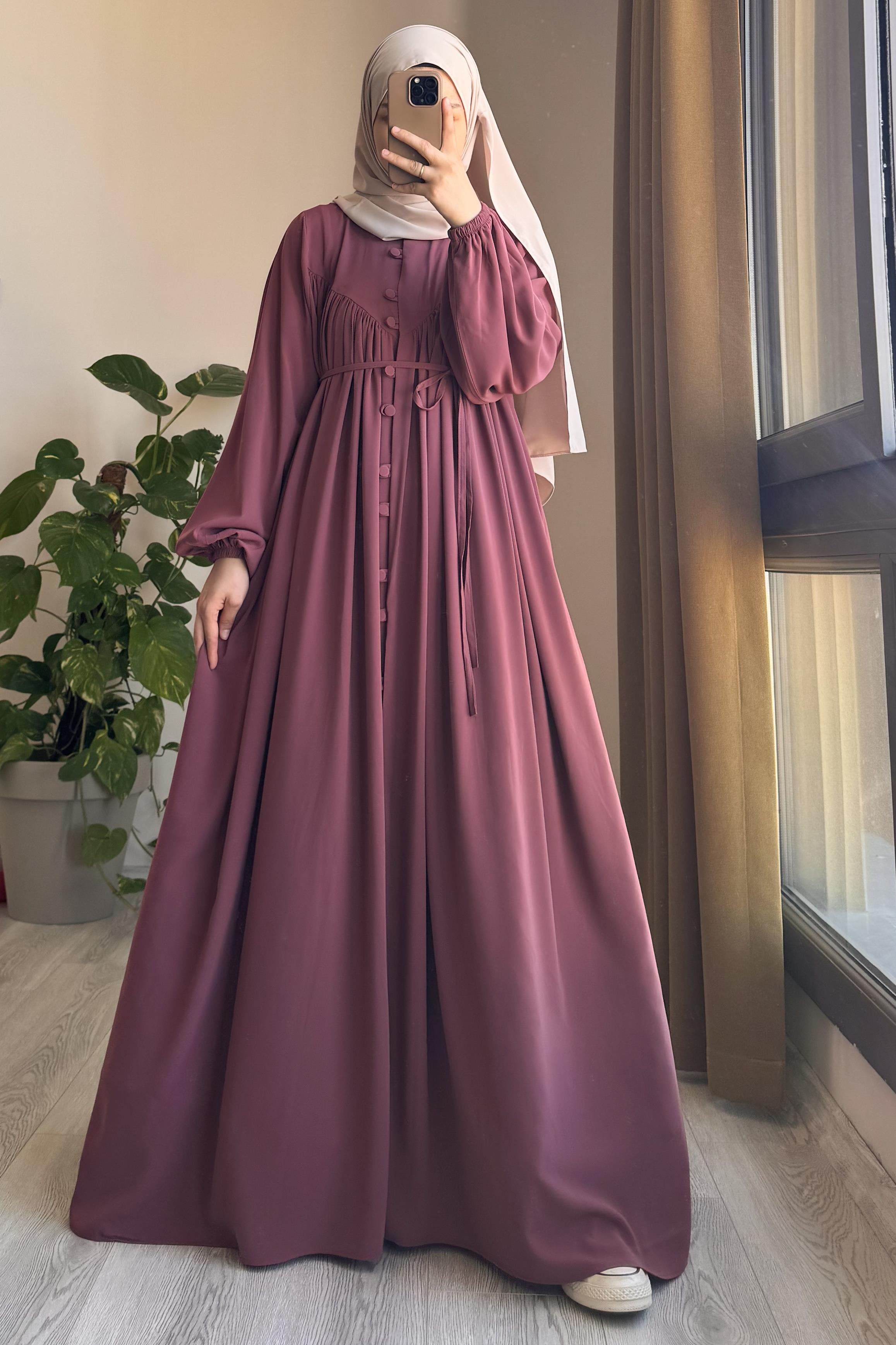 ANDE TESETTÜR, V Robalı Ferace, V Robalı Ferace - Gül kurusu