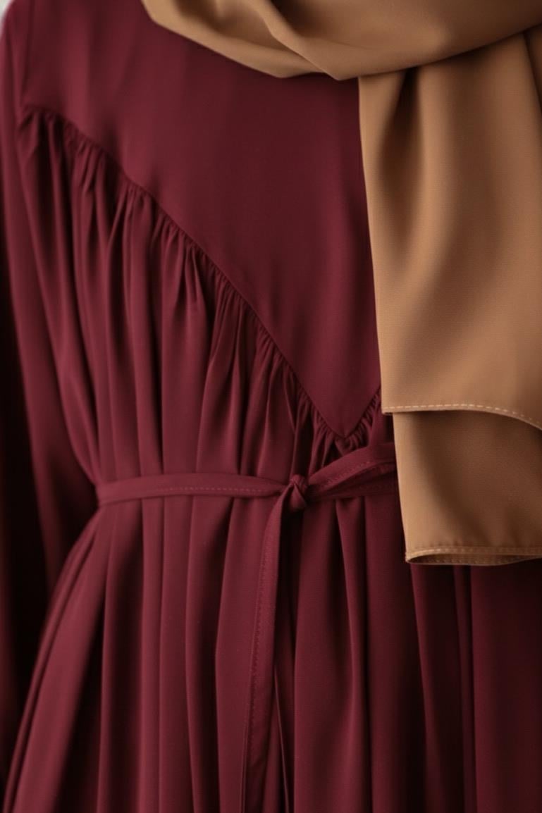 Ande Tesettür, Visal Elbise, Visal Elbise - Bordo