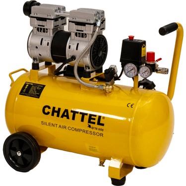 CHATTEL CHT  1250  SESSİZYAĞSIZ KOMPRESÖR 50 LT 1HP