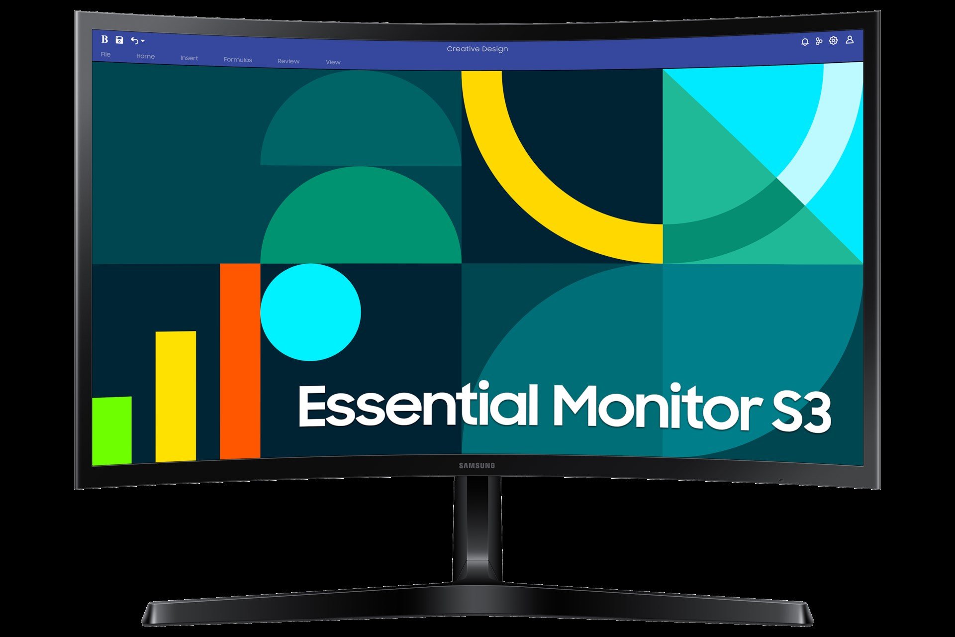 24 SAMSUNG LS24D366GAUXUF 4MS 100HZ CURVED