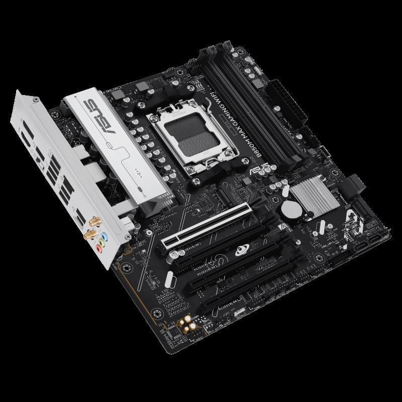 ASUS B850M MAX GAMING WIFI AM5 DDR5 8000MHZ(OC)  mATX HDMI ANAKART