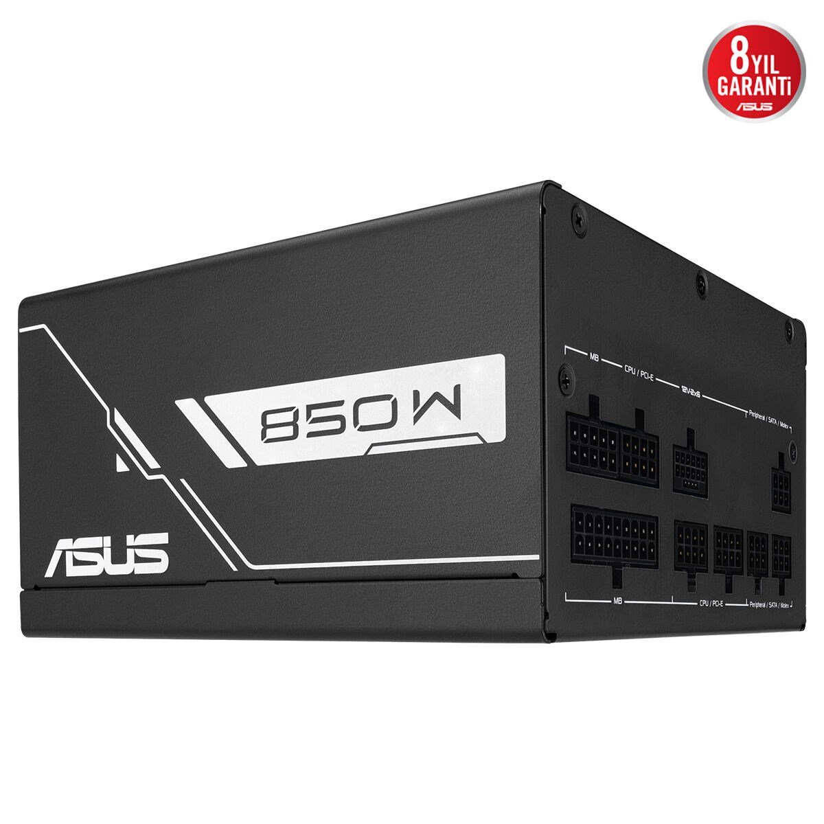 ASUS PRIME 850G 850W GOLD 80 PLUS FULL MODULER GAMIN GÜÇ KAYNAĞI