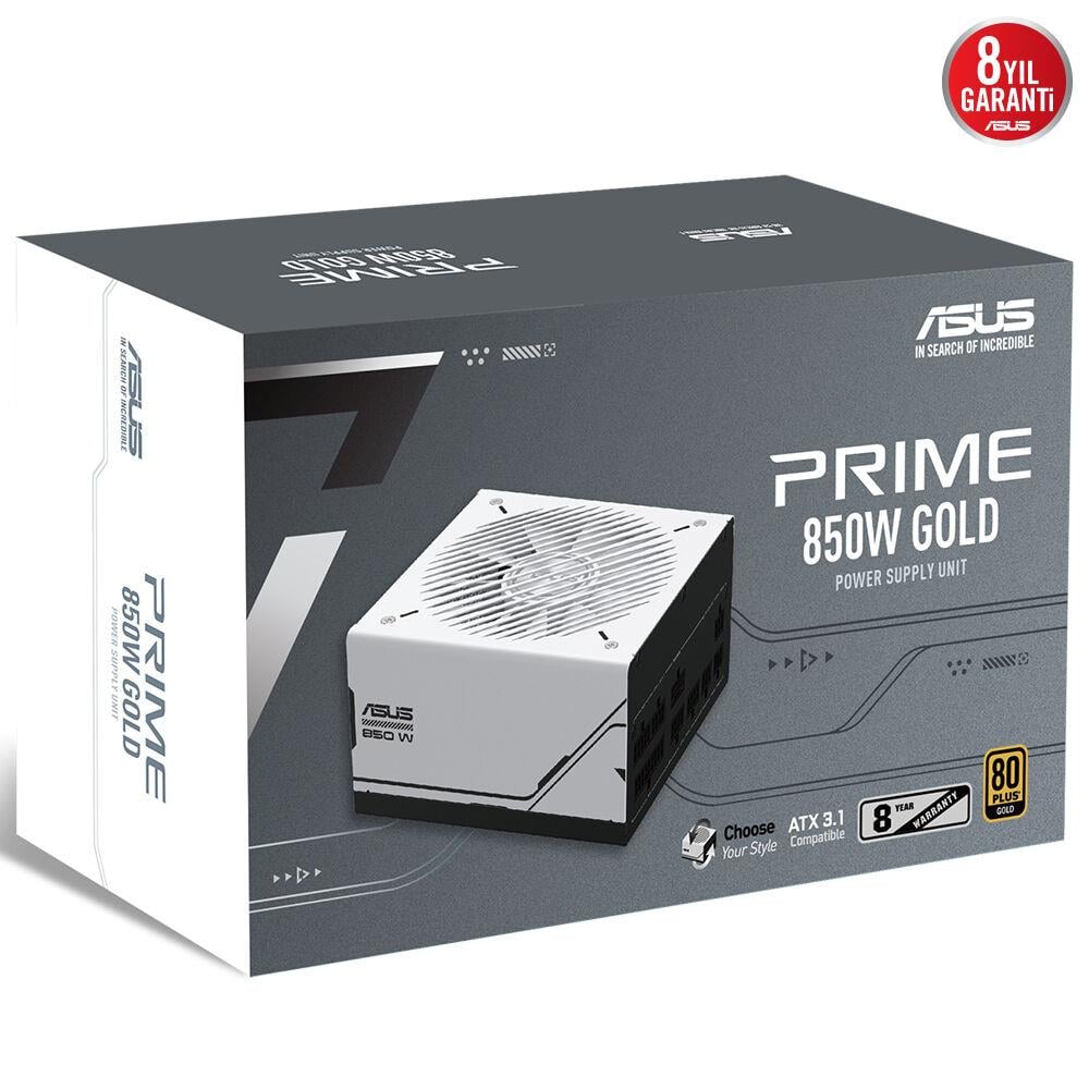ASUS PRIME AP-850G 80+ GOLD 850W PCIe 5.1 ATX 3.1