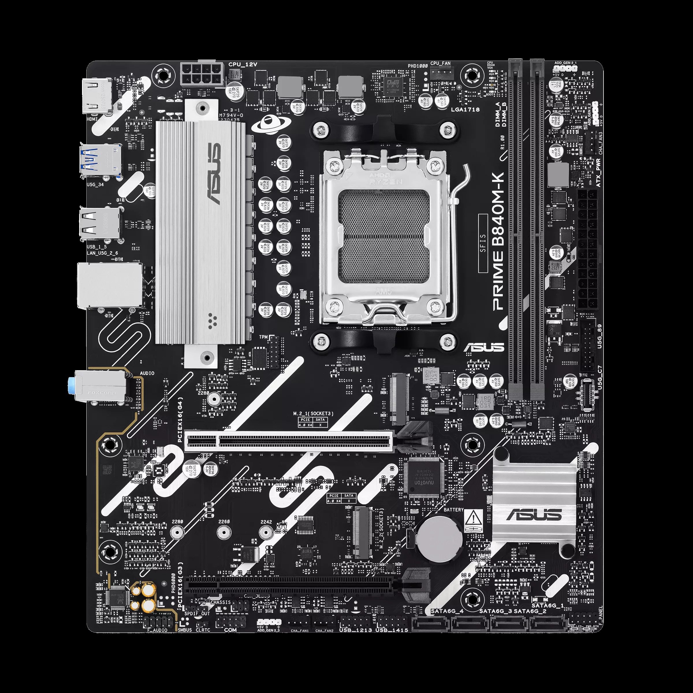 ASUS PRIME B840M-K AM5 DDR5 mATX ANAKART