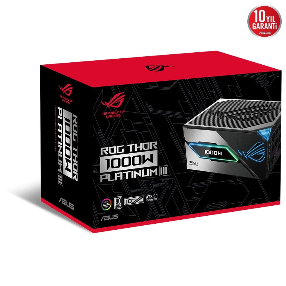 ASUS ROG-THOR-1000P3 PLATINUM III 1000W PSU