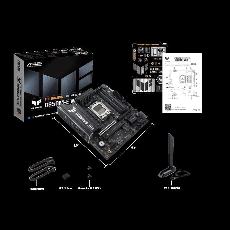 ASUS TUF GAMING B850M-E WIFI AMD AM5 ANAKART