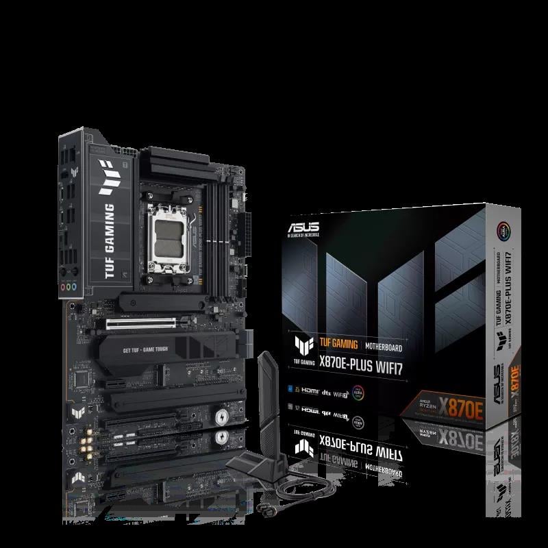 ASUS TUF GAMING X870E-PLUS WIFI 7 AMD AM5 DDR5 ATX