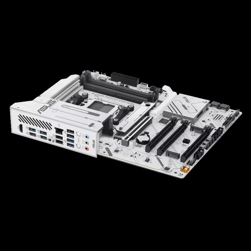 ASUS X870 MAX GAMING WIFI 7 AMD AM5 DDR5 ANAKART BEYAZ