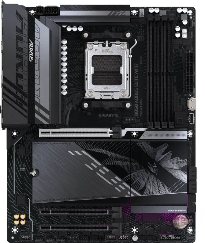 GIGABYTE B850 AORUS ELITE WIFI7 DDR5 8000Mhz HDMI/DP ATX AM5