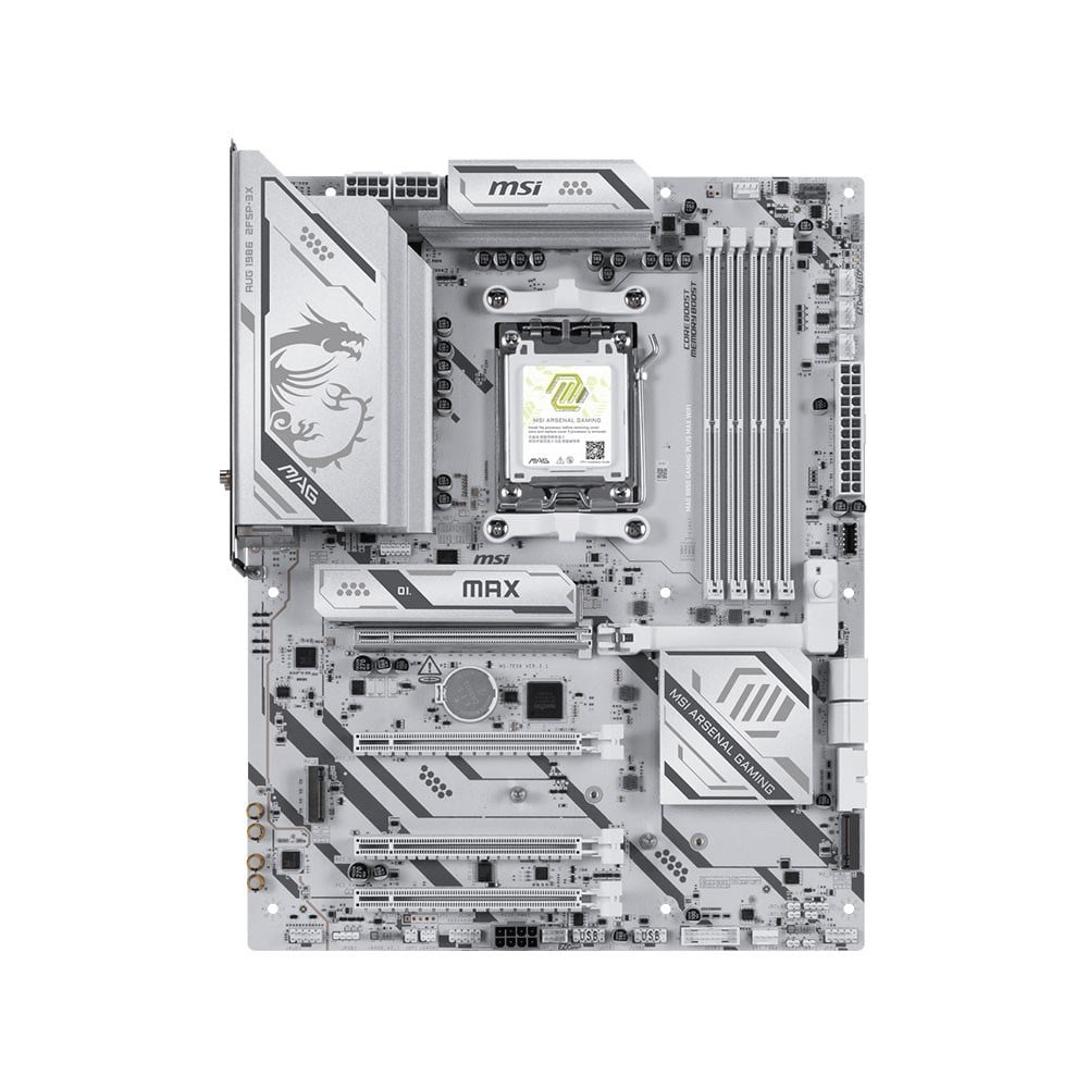 MSI MAG B850 PLUS MAX WIFI7 AM5 DDR5 8200+(OC)MHz