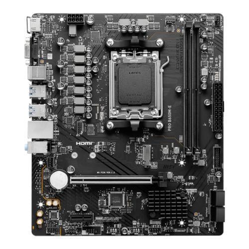 MSI PRO B650M-E DRR5 6800MHZ(OC) AM5 HDMI VGA mATX