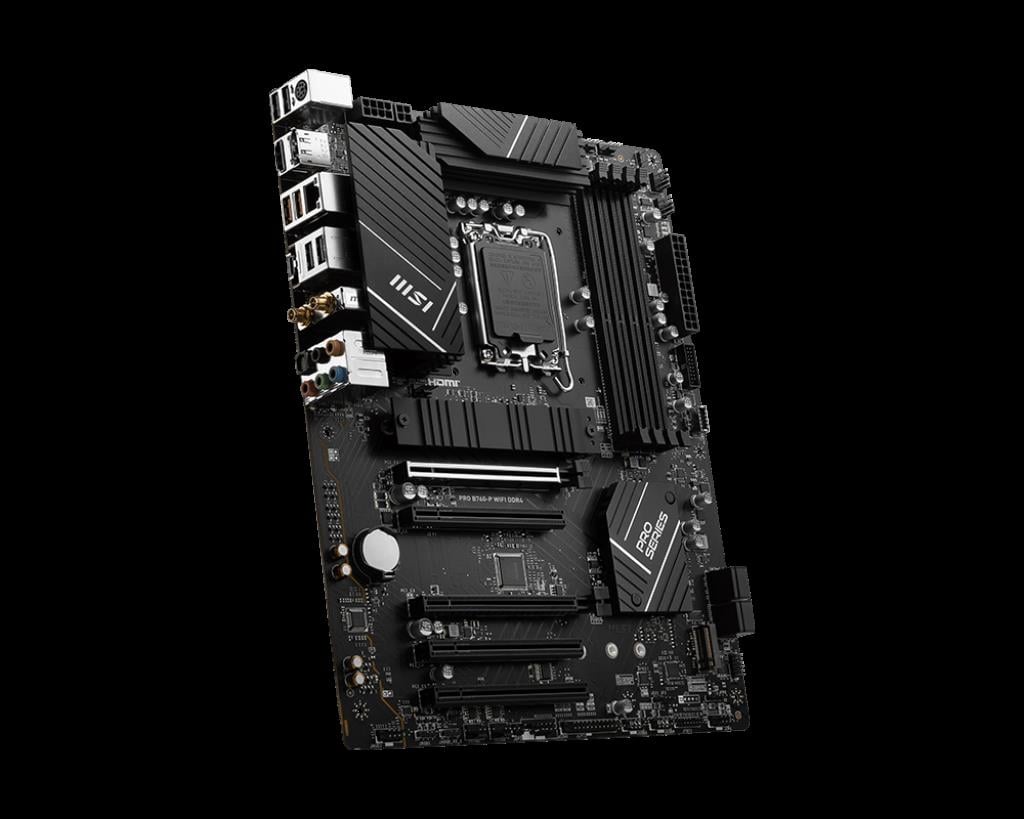 MSI PRO B760-P WIFI DDR4 5333MHZ(OC) DDR4 HDMI DP M.2 1700p 
