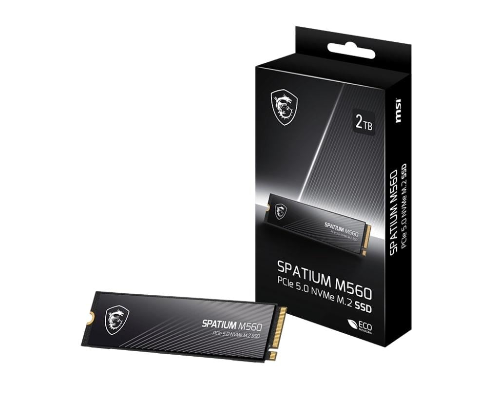 MSI SPATIUM M560 PCIE 5.0 NVME M.2 1TB