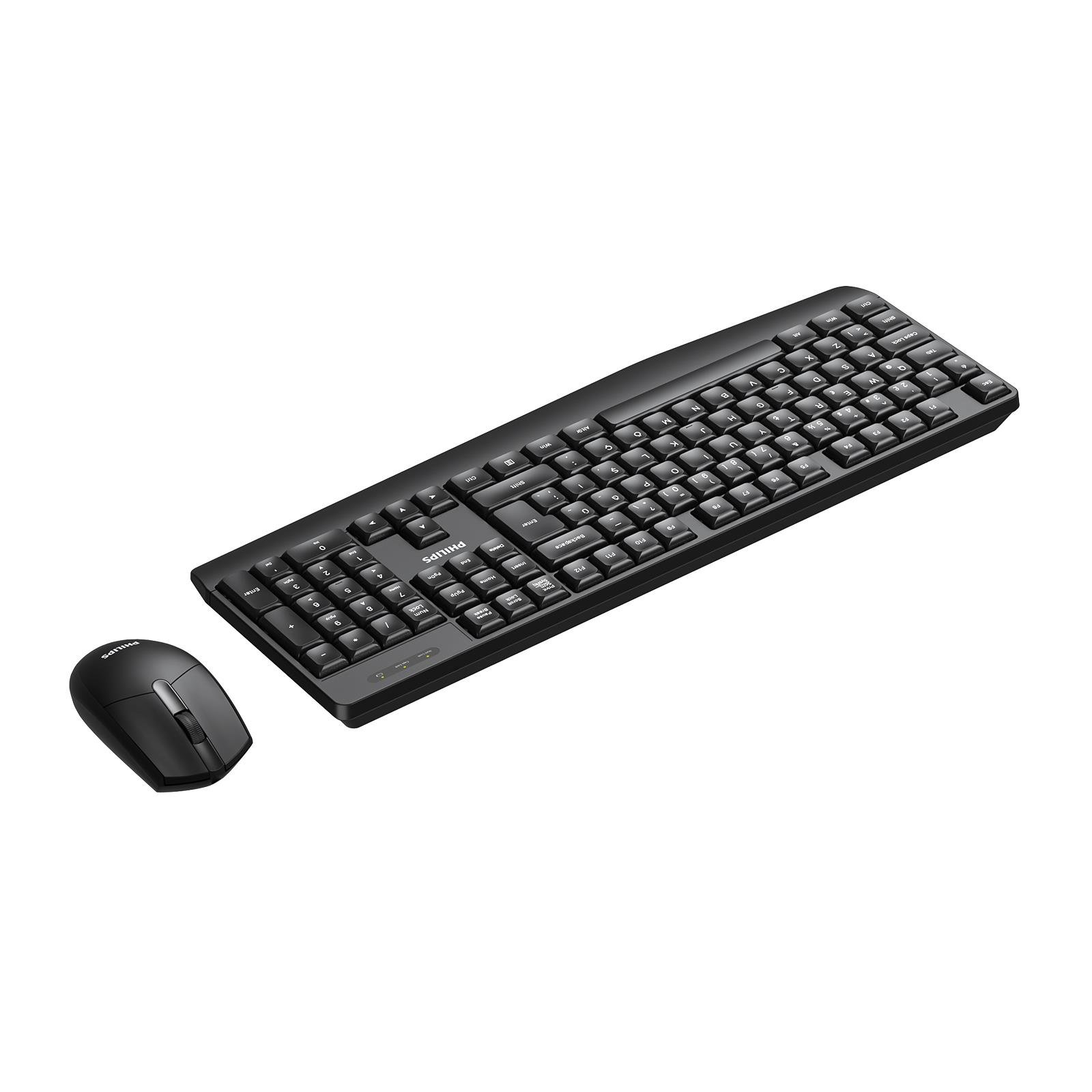 PHILIPS KABLOSUZ  KLAVYE&MOUSE SET SPT6337 SİYAH