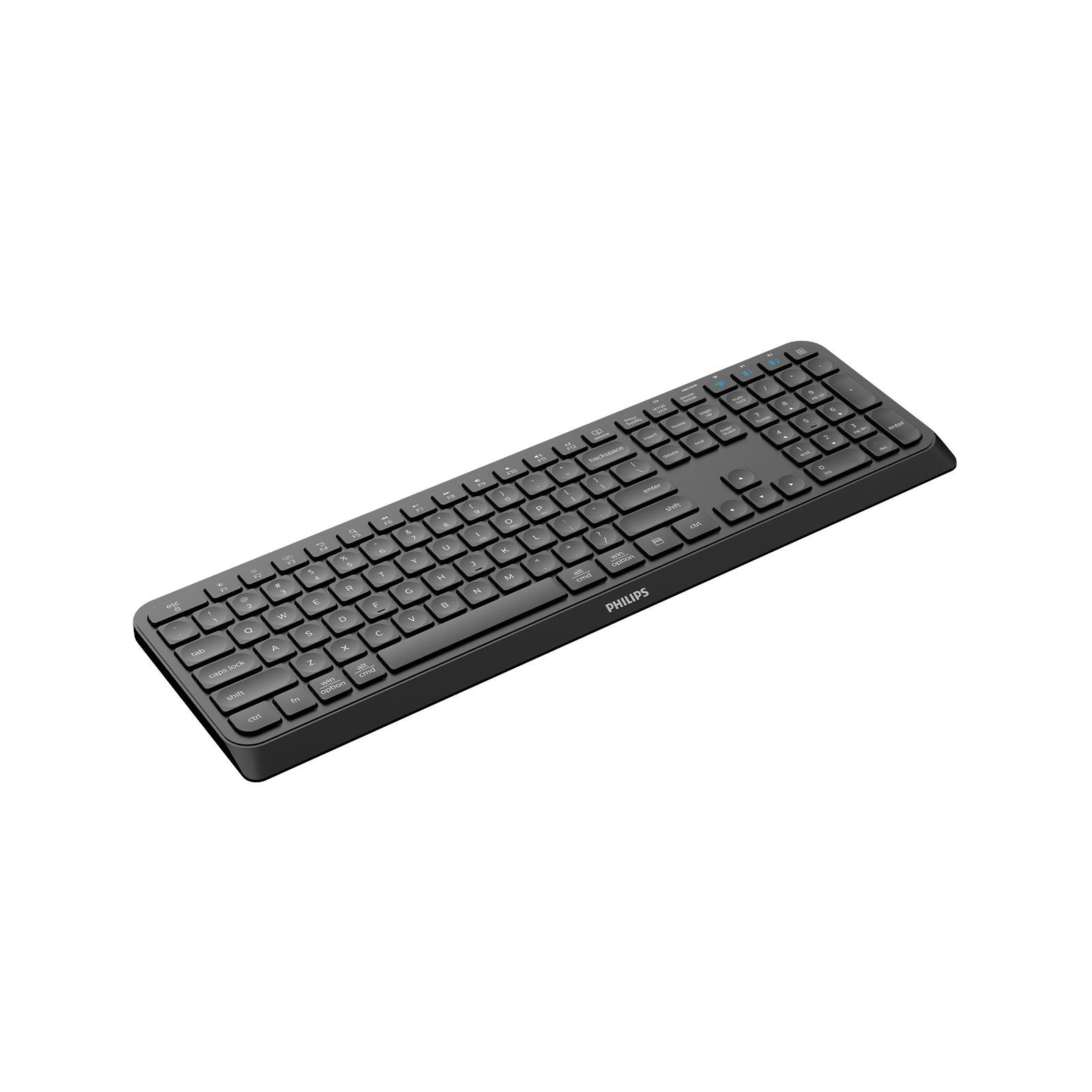 PHILIPS KABLOSUZ BLUETOOTH  KLAVYE SPK6407B SİYAH
