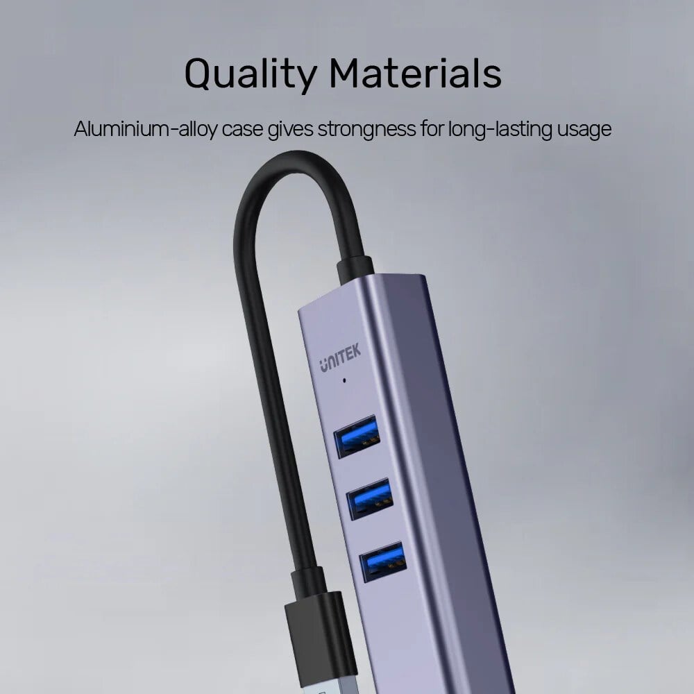 UNITEK 4-IN-1 ETHERNET HUB (Y-3088B)