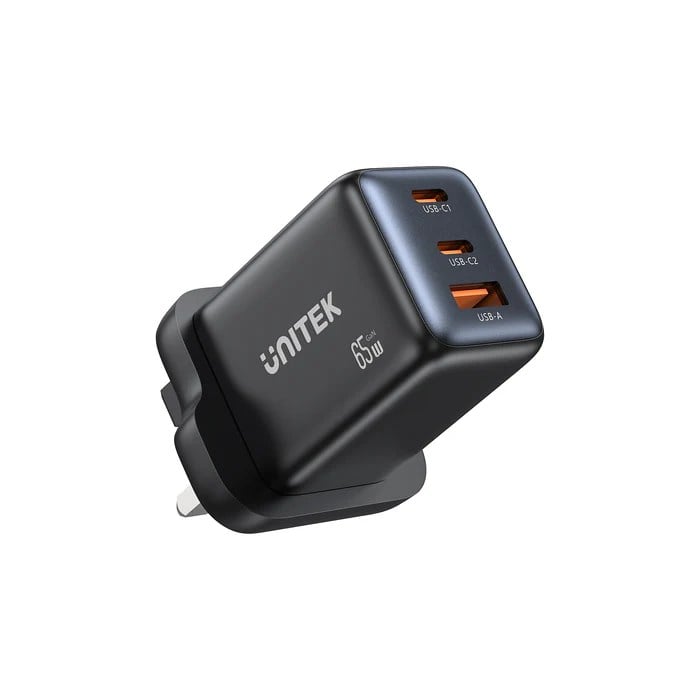 UNITEK 65W MAX GAN SARJ ISTASYONU (P1130ABK01-EU)