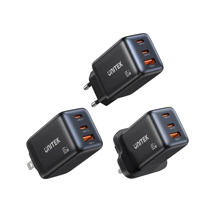 UNITEK 65W MAX GAN SARJ ISTASYONU (P1130ABK01-EU)