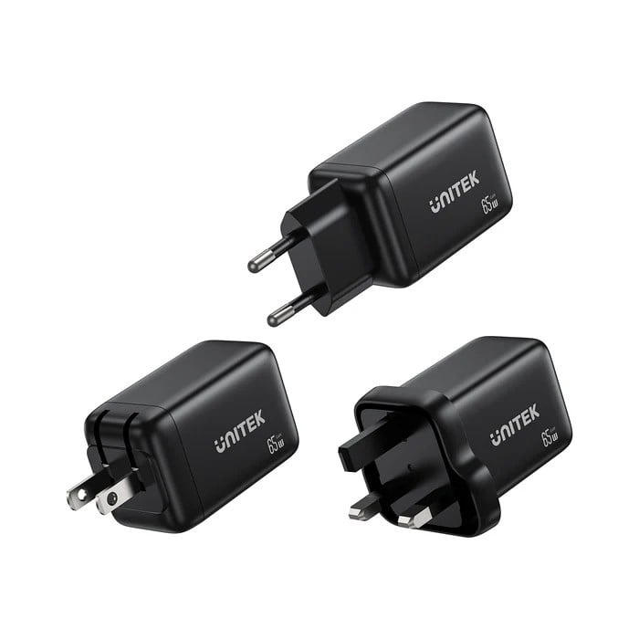 UNITEK 65W MAX GAN SARJ ISTASYONU (P1130ABK01-EU)