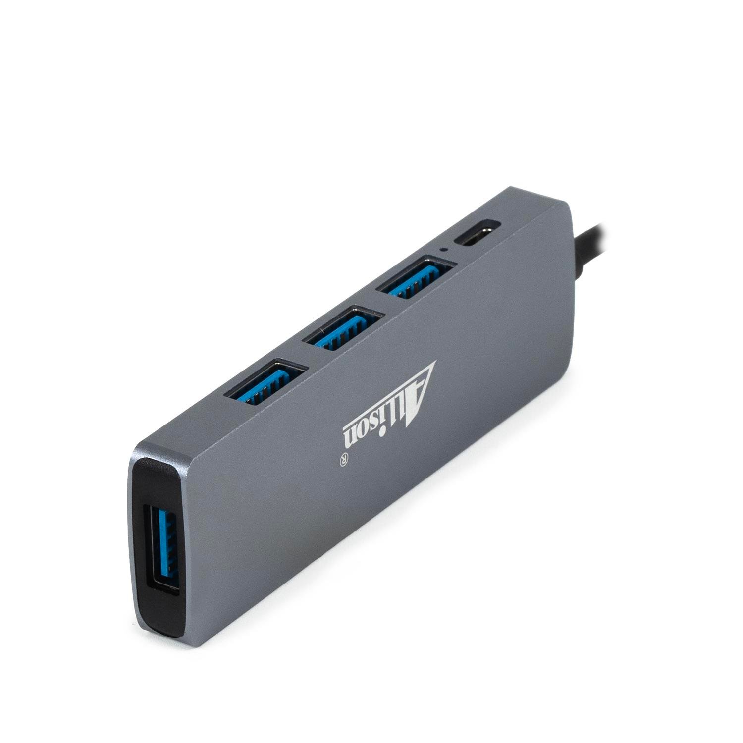 Allison 4'ü 1 Arada USB-C HUB Docking Station – Yüksek Hızlı ve Çoklu Bağlantı Çözümü
