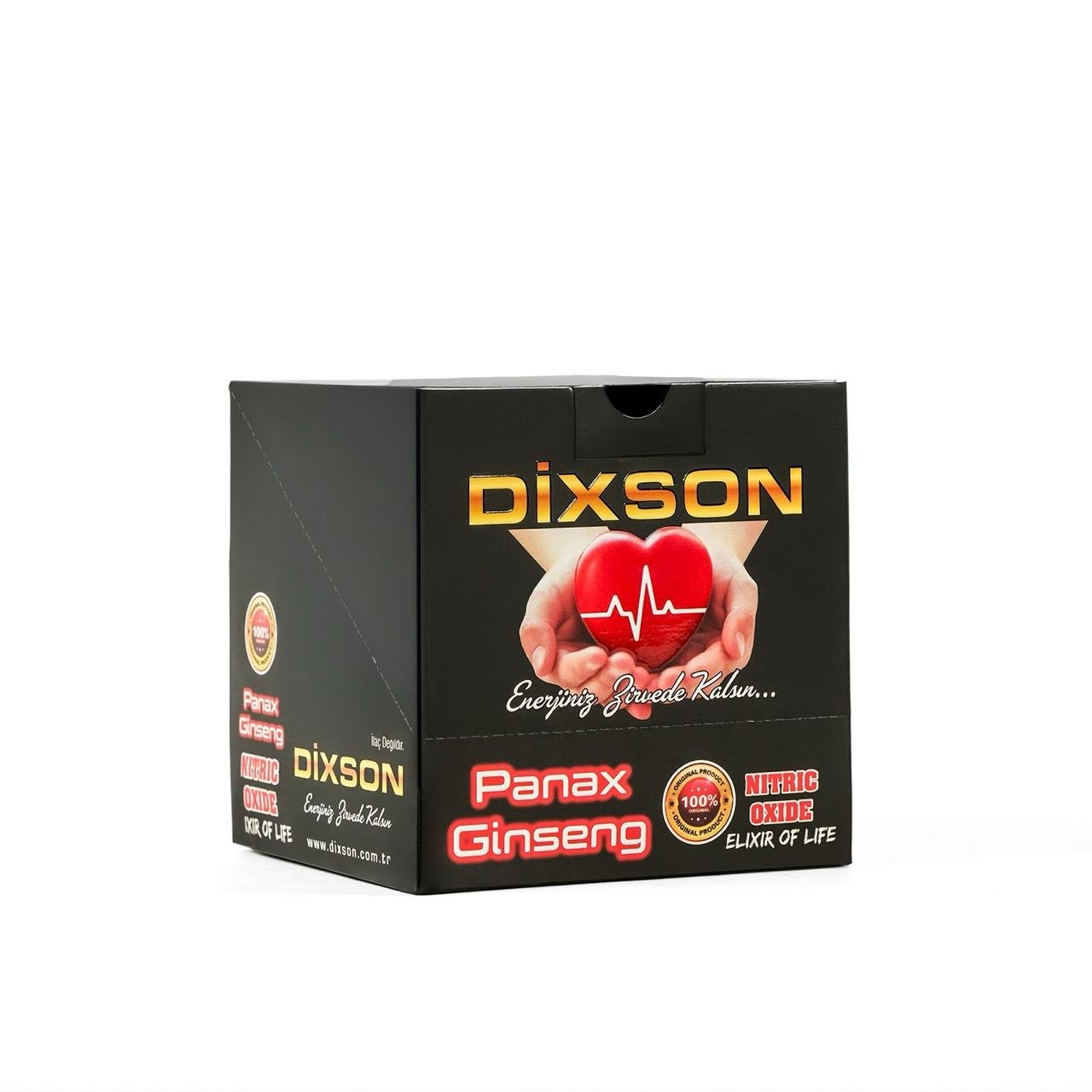Dixson Panax Ginseng Nitric Oxide Elixir of Life 15 gr | Enerji ve Performans Artırıcı Takviye