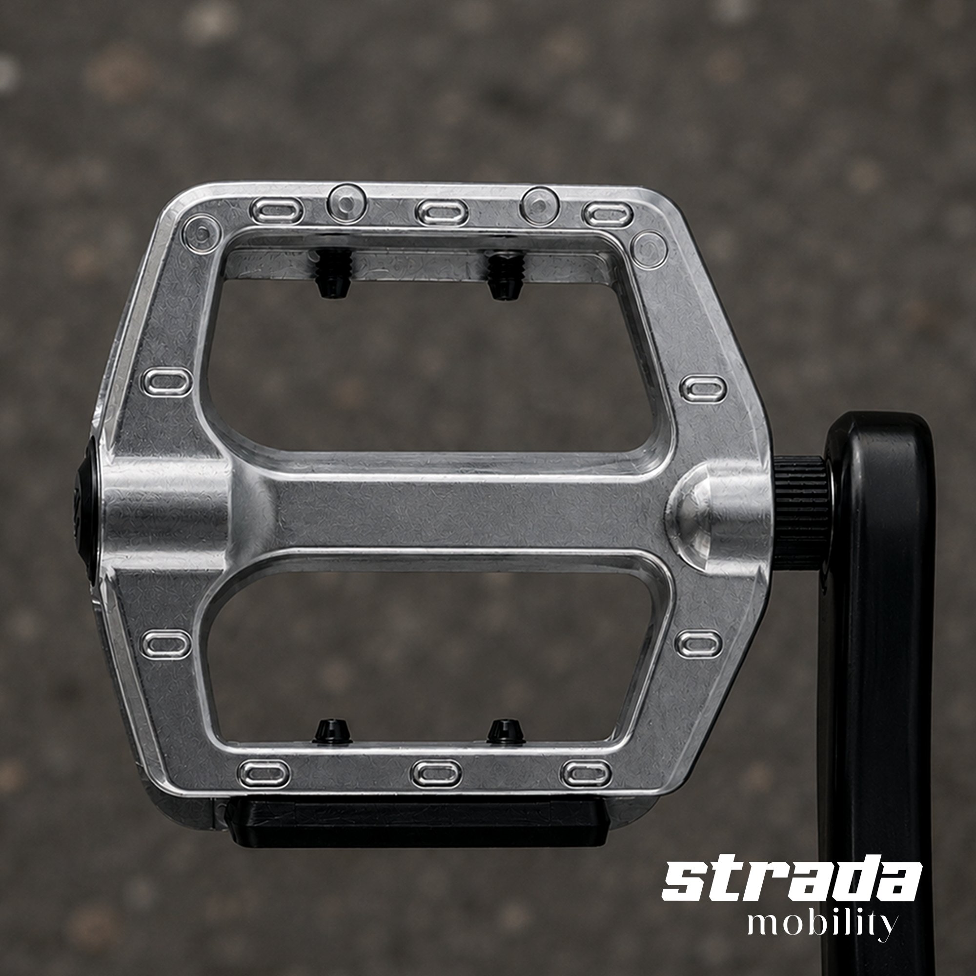 Strada Alüminyum Bilyalı Reflektörlü Bisiklet Pedalı