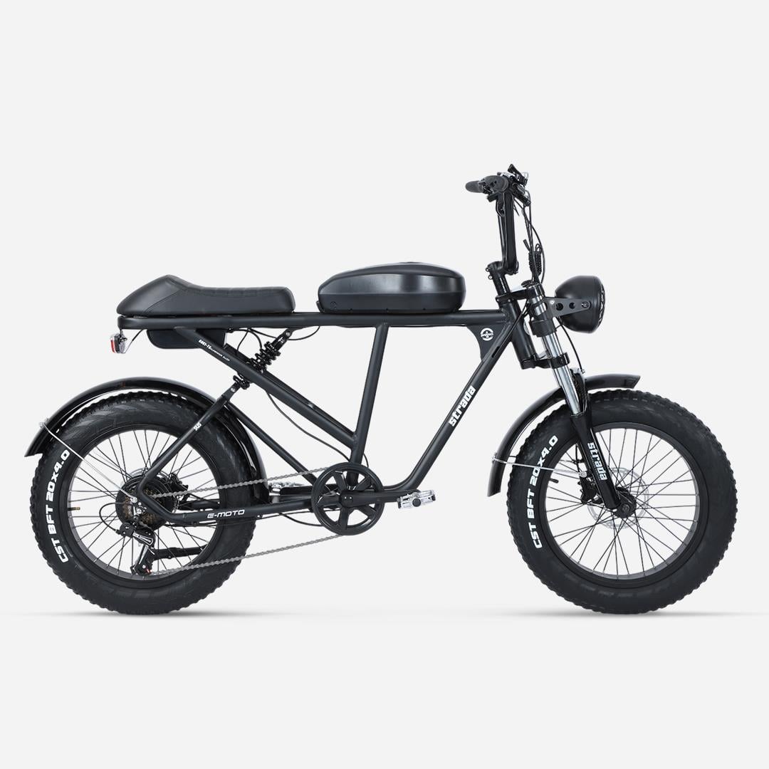 Strada E-Moto 20 Jant Çift Amortisörlü Fatbike Elektrikli Bisiklet