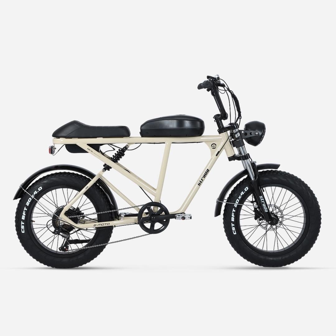 Strada E-Moto 20 Jant Çift Amortisörlü Fatbike Elektrikli Bisiklet