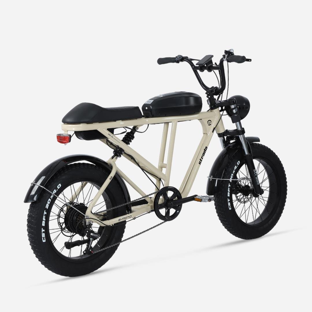 Strada E-Moto 20 Jant Çift Amortisörlü Fatbike Elektrikli Bisiklet