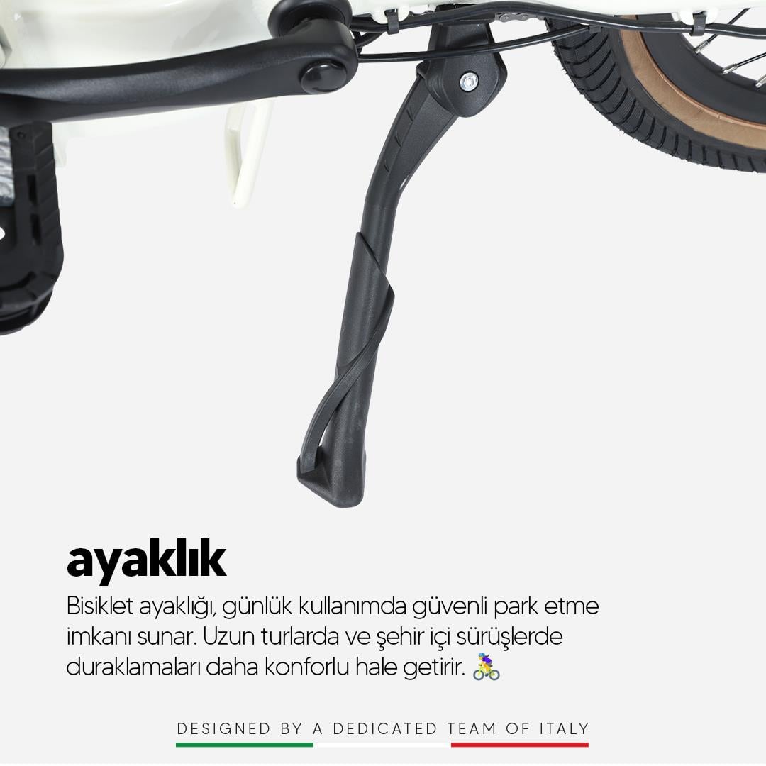 Strada E-Next 20 İnç Katlanabilir 12,8 Ah 250 W Gizli Batarya Katlanır Elektrikli Bisiklet