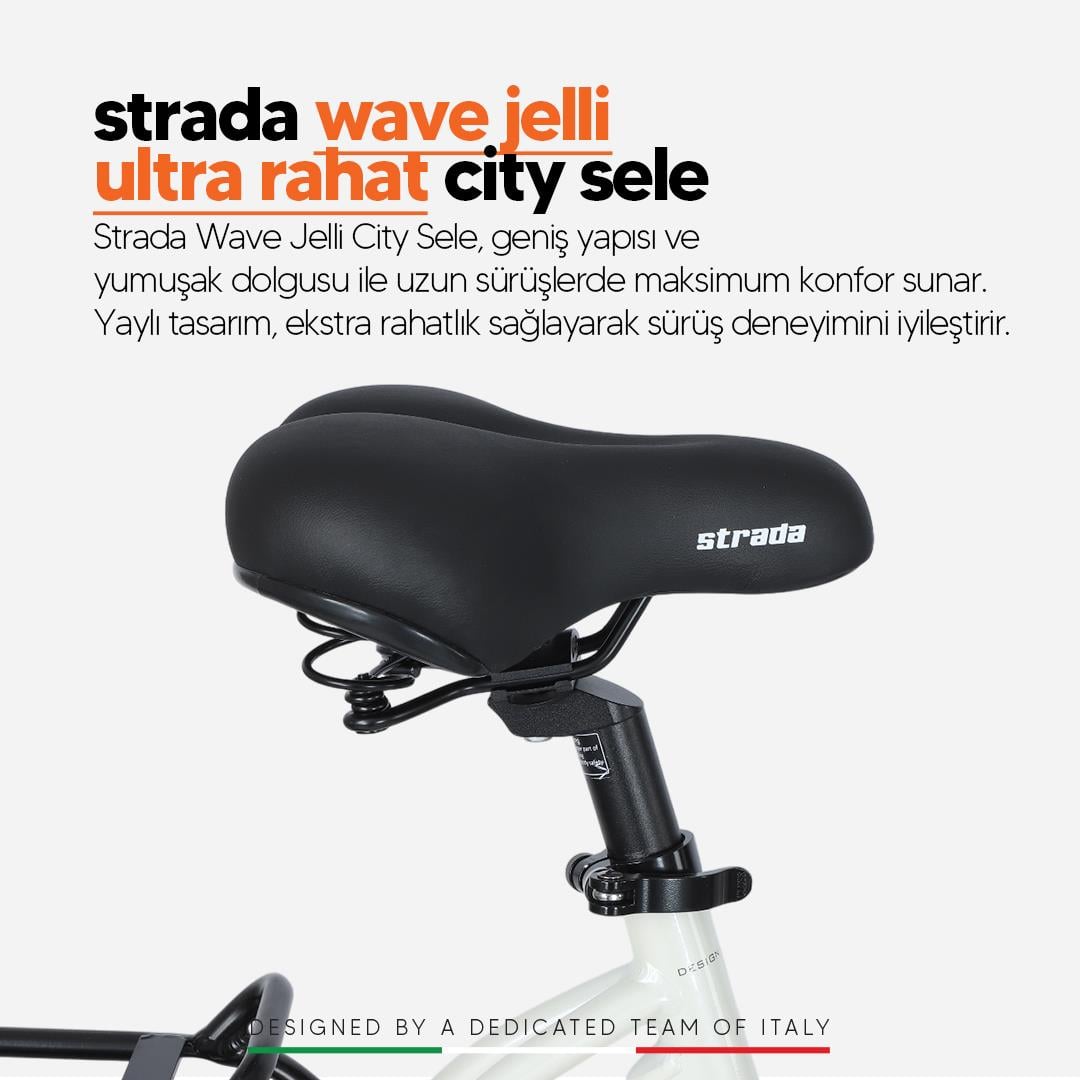 Strada E-Next 20 İnç Katlanabilir 12,8 Ah 250 W Gizli Batarya Katlanır Elektrikli Bisiklet