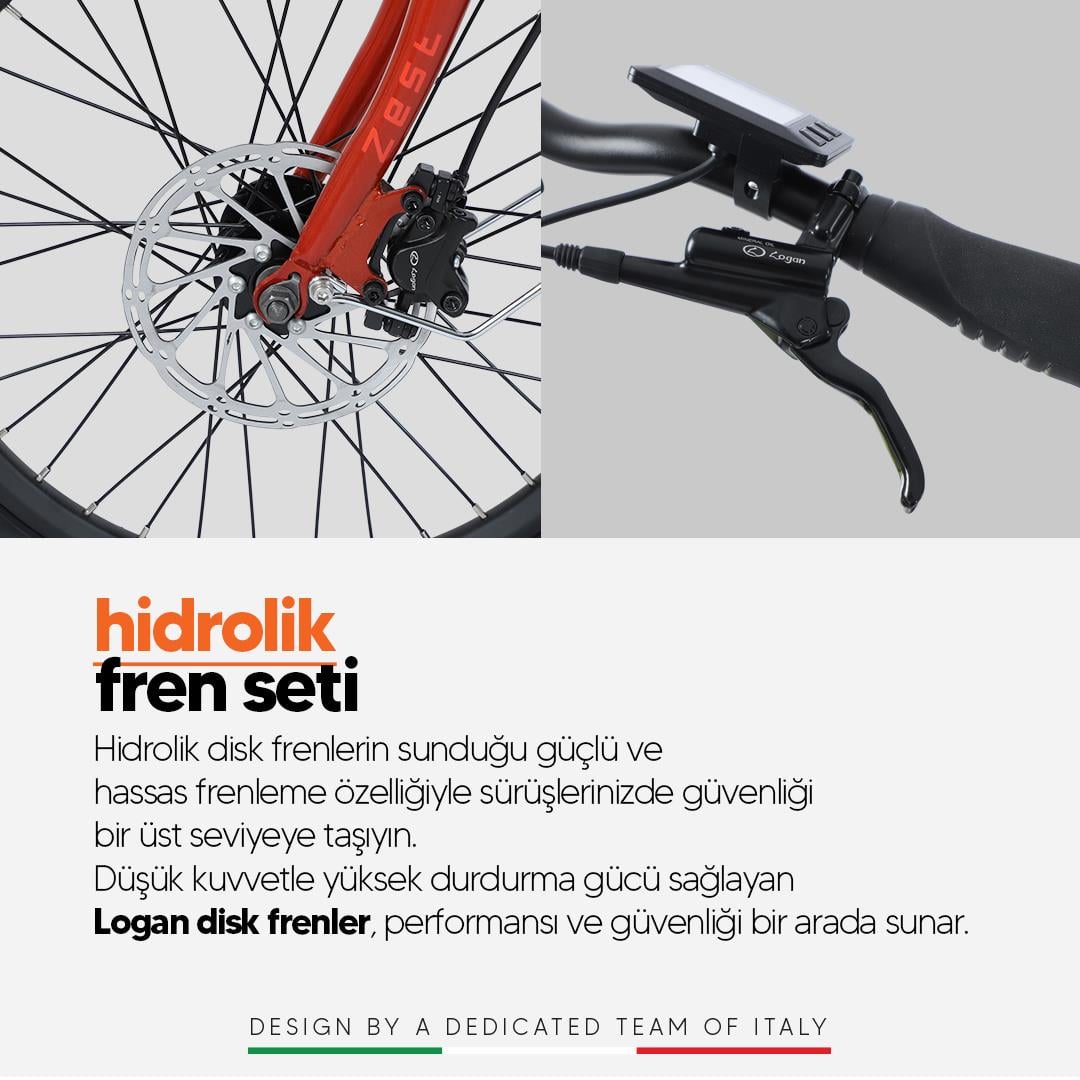 Strada E-Rapido  20 Jant Folding Elektrikli Bisiklet