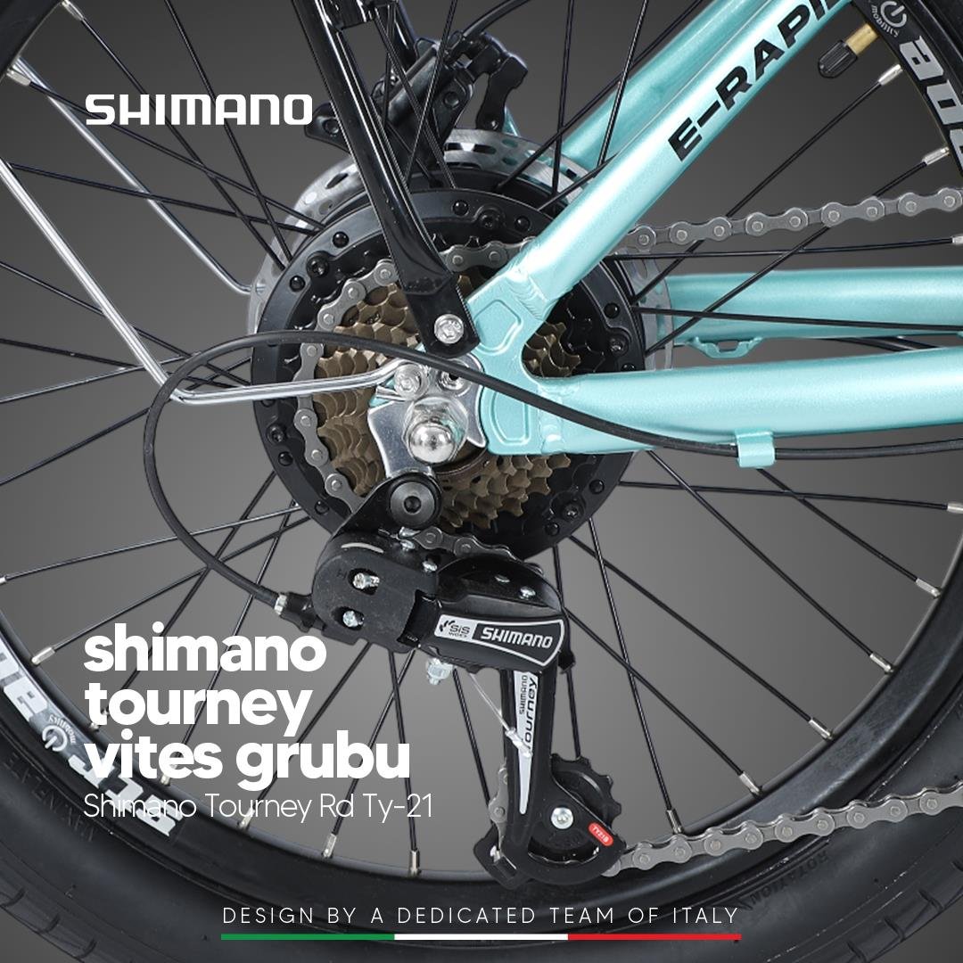 Strada E-Rapido  20 Jant Folding Elektrikli Bisiklet