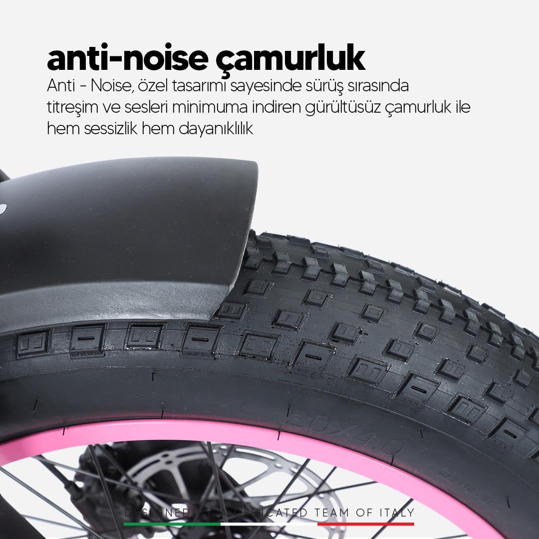 Strada E-SIS Fat Bike 20 Jant Bisiklet