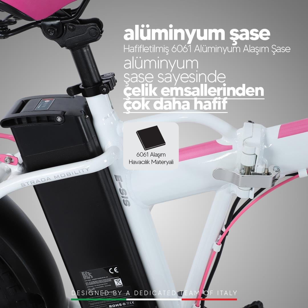 Strada E-SIS Fat Bike 20 Jant Bisiklet