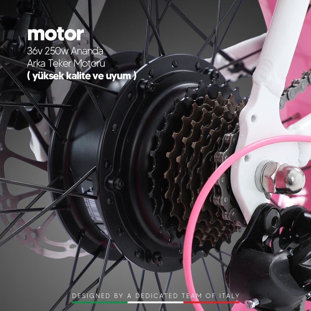 Strada E-SIS Fat Bike 20 Jant Bisiklet