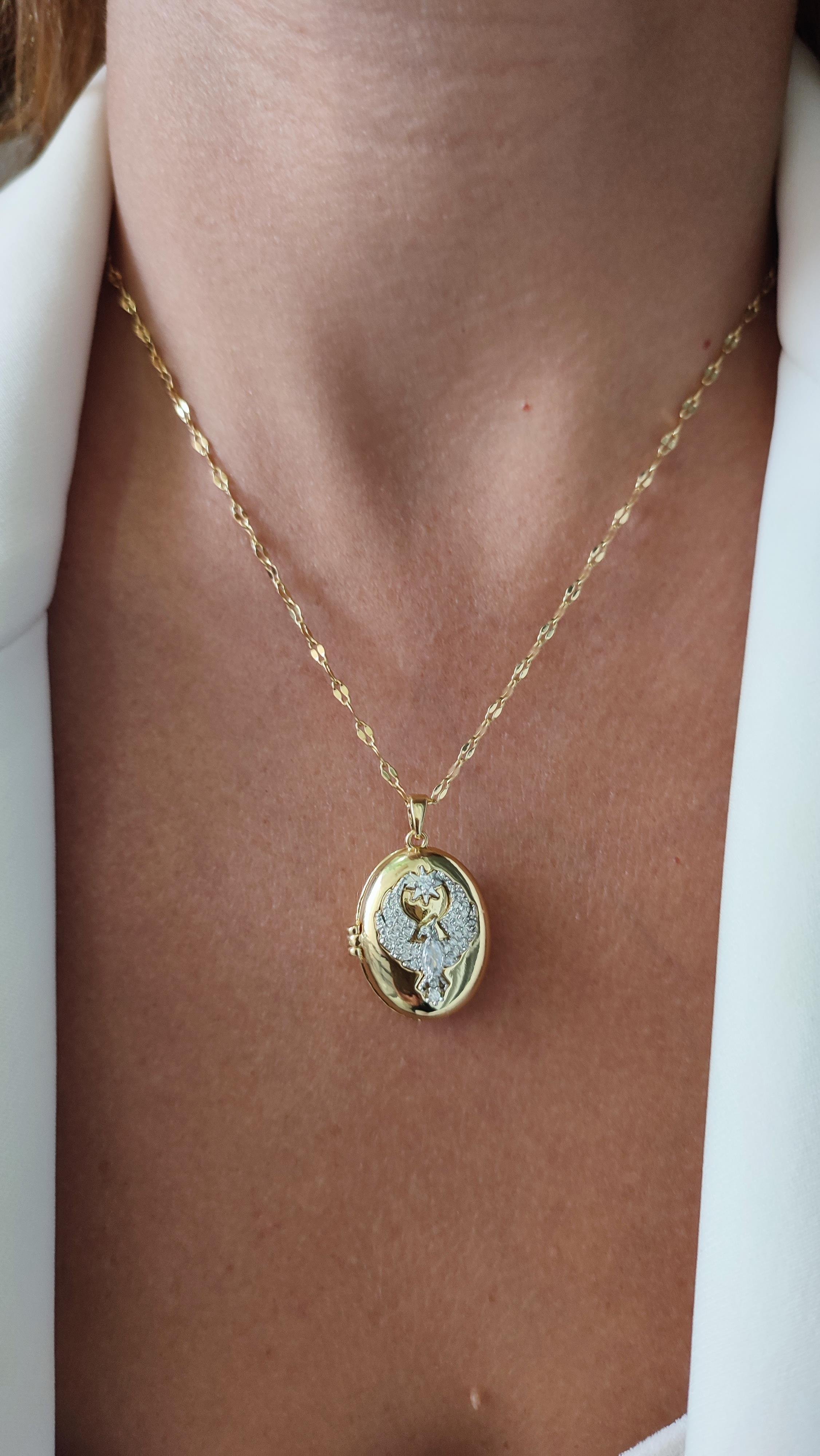 ÇELİK GOLD ANKA KUŞU KOLYE 