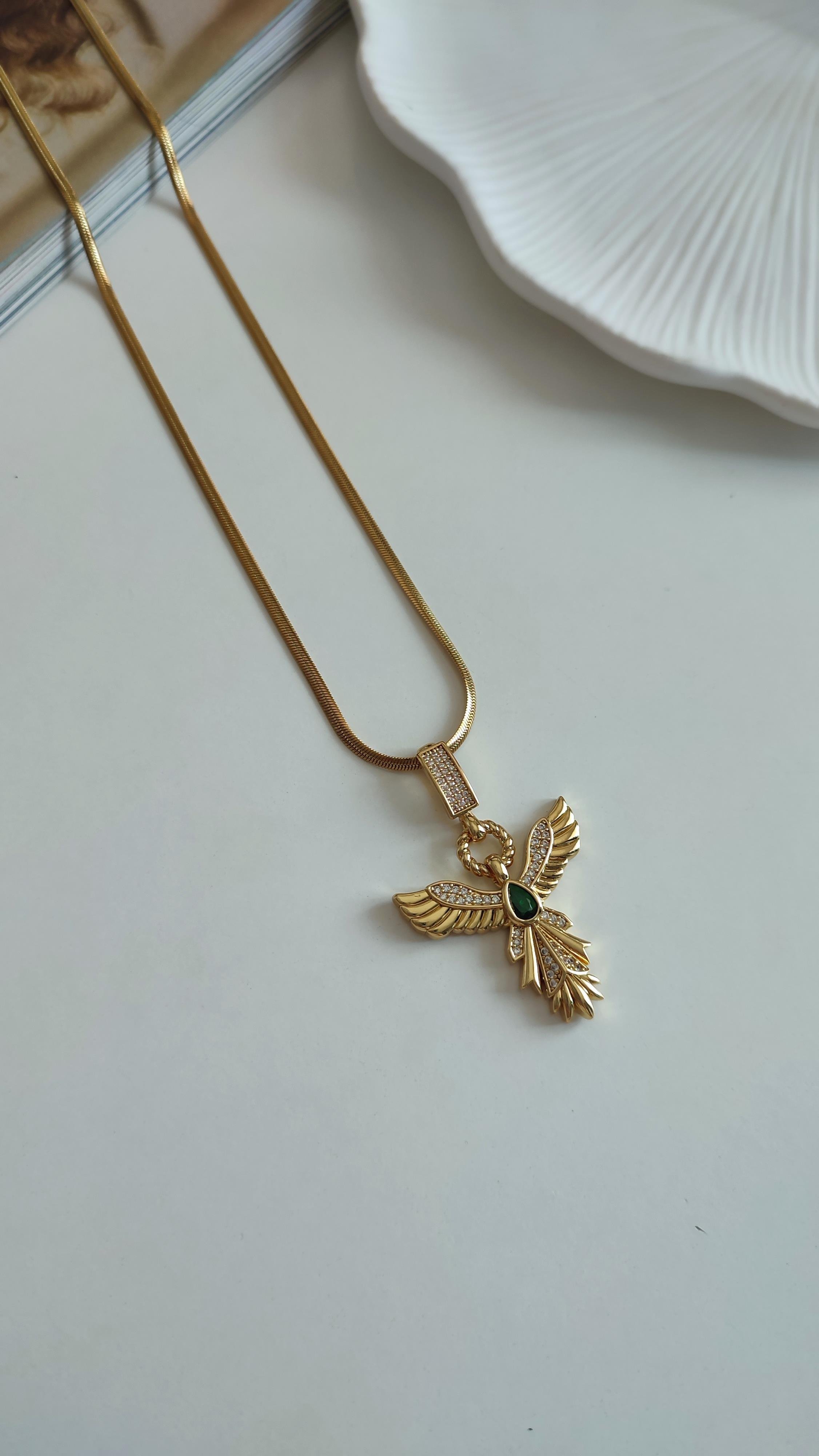 ÇELİK GOLD EZME ZİNCİRDE ANKA KUŞU 
