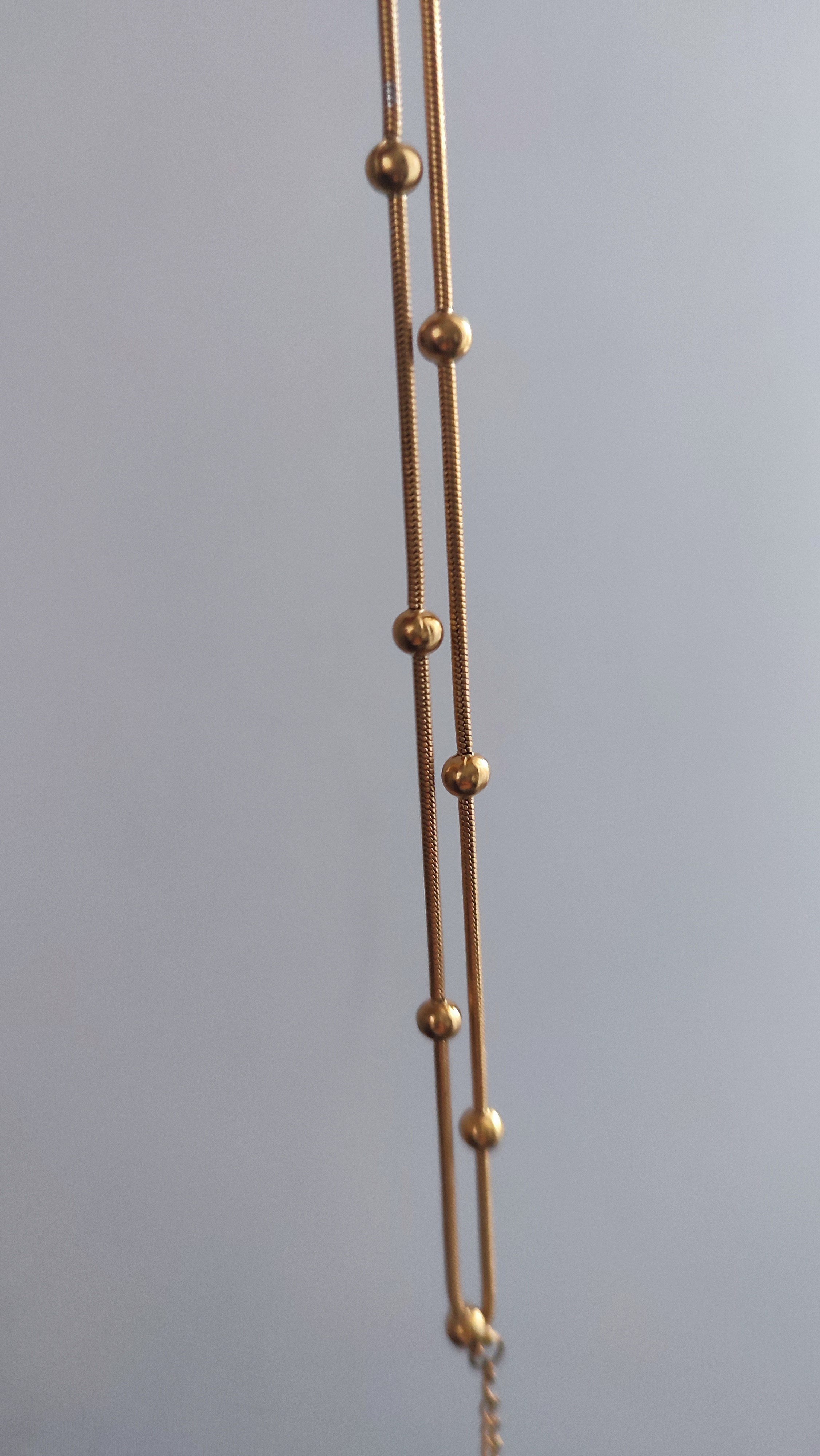 ÇELİK İKİLİ DORİKALI HALHAL (37 cm)