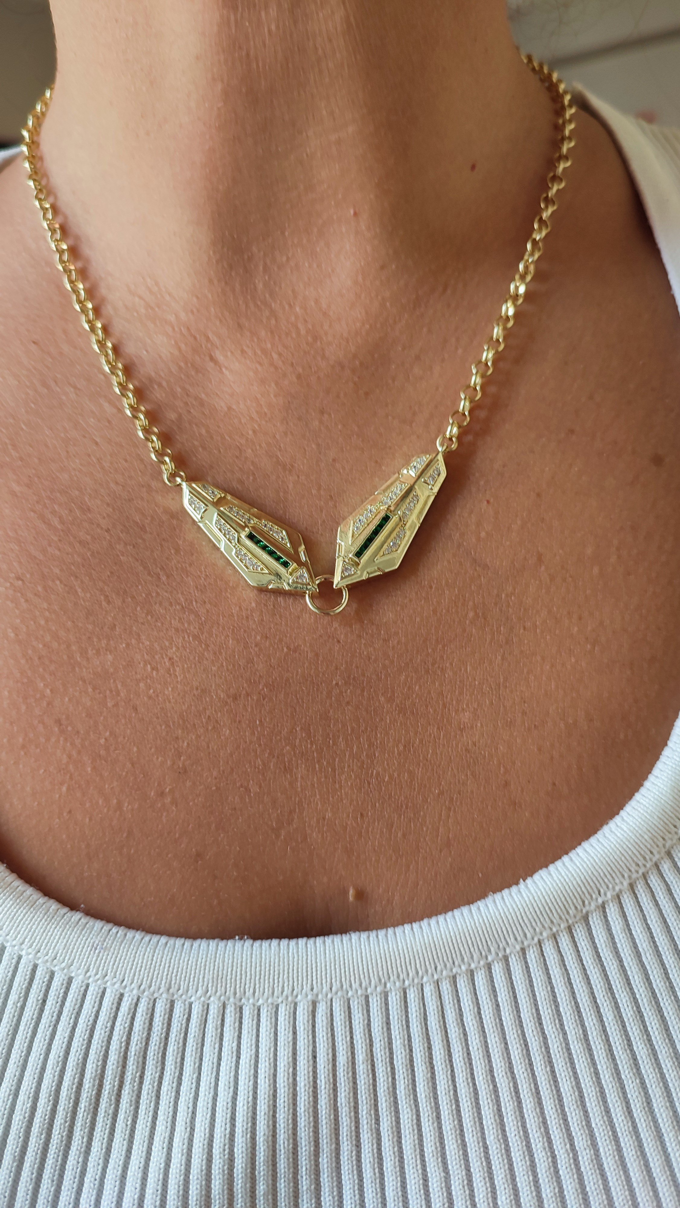 GOLD SERENAY KOLYESİ (49 CM)