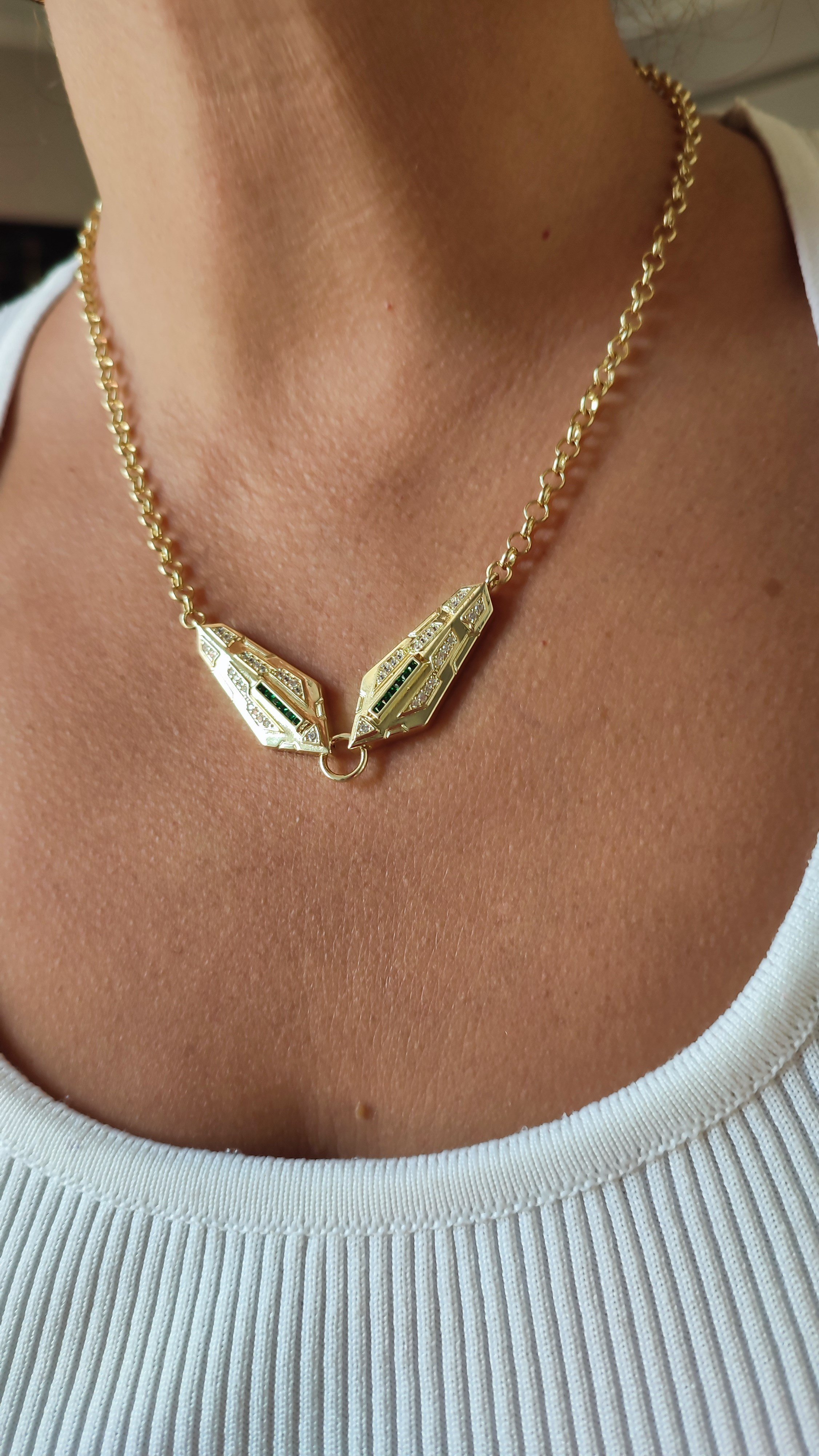GOLD SERENAY KOLYESİ (49 CM)