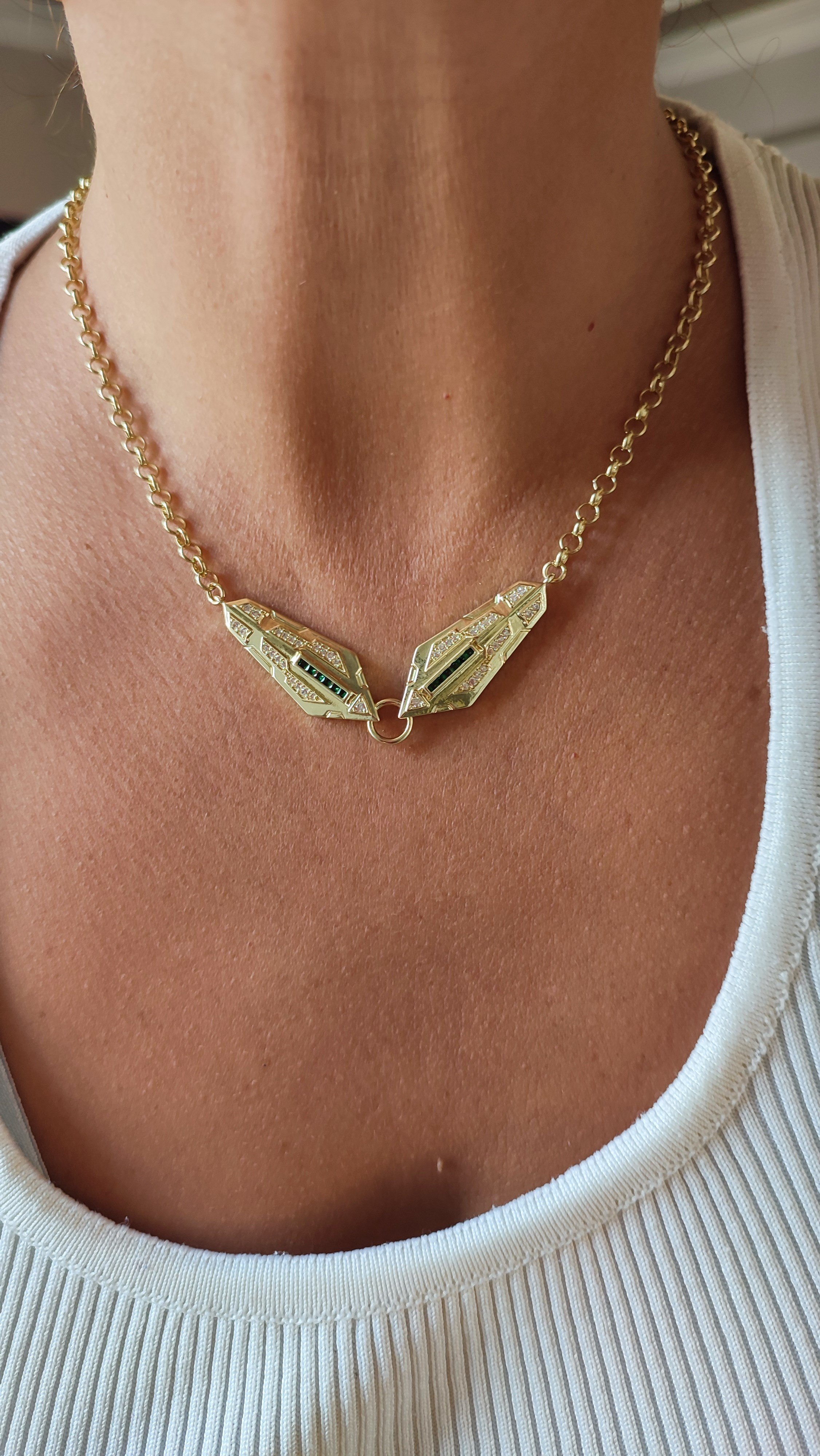 GOLD SERENAY KOLYESİ (49 CM)
