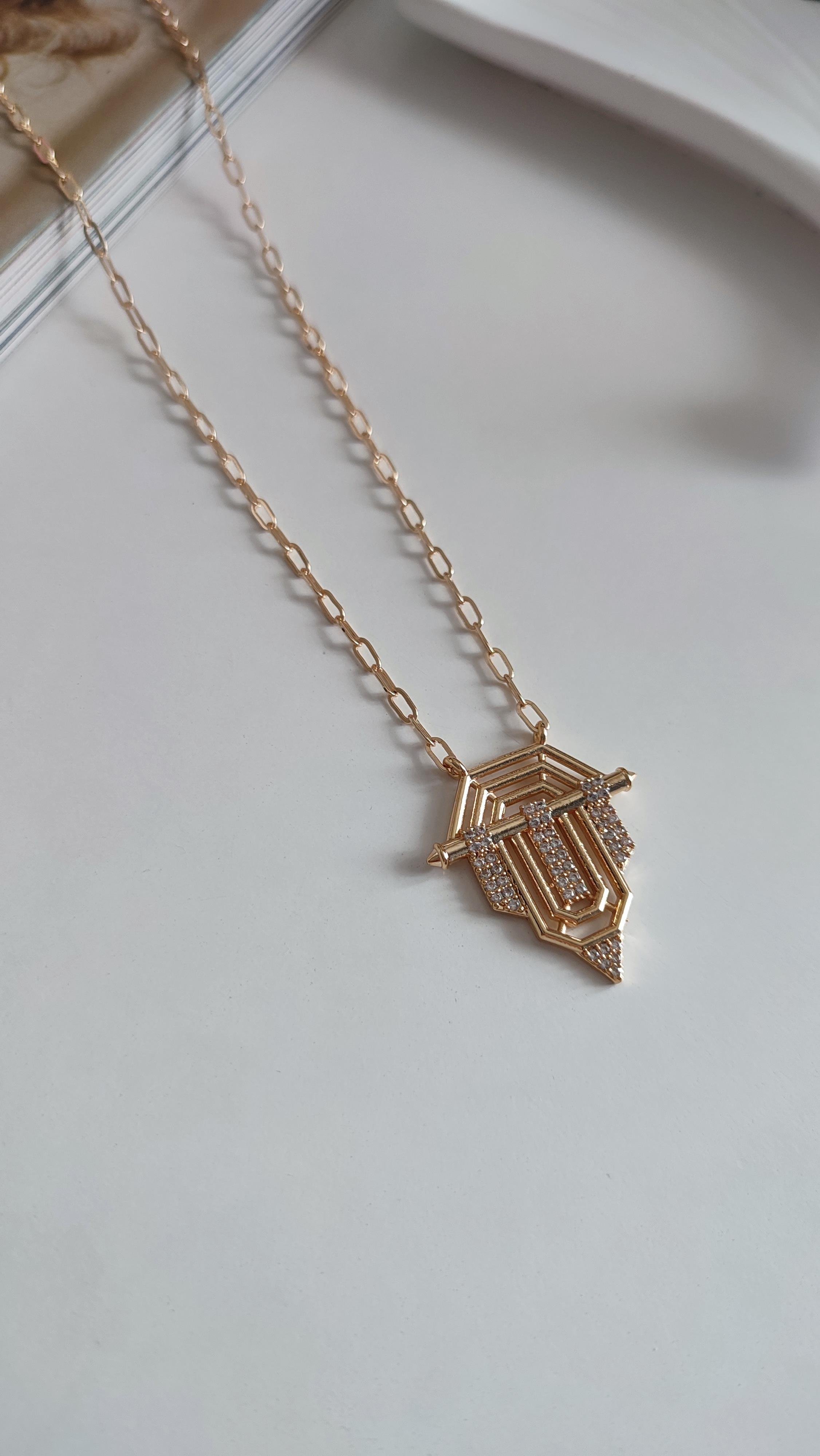 İTHAL GOLD SERENAY KOLYESİ KÜÇÜK BOY (48 cm)